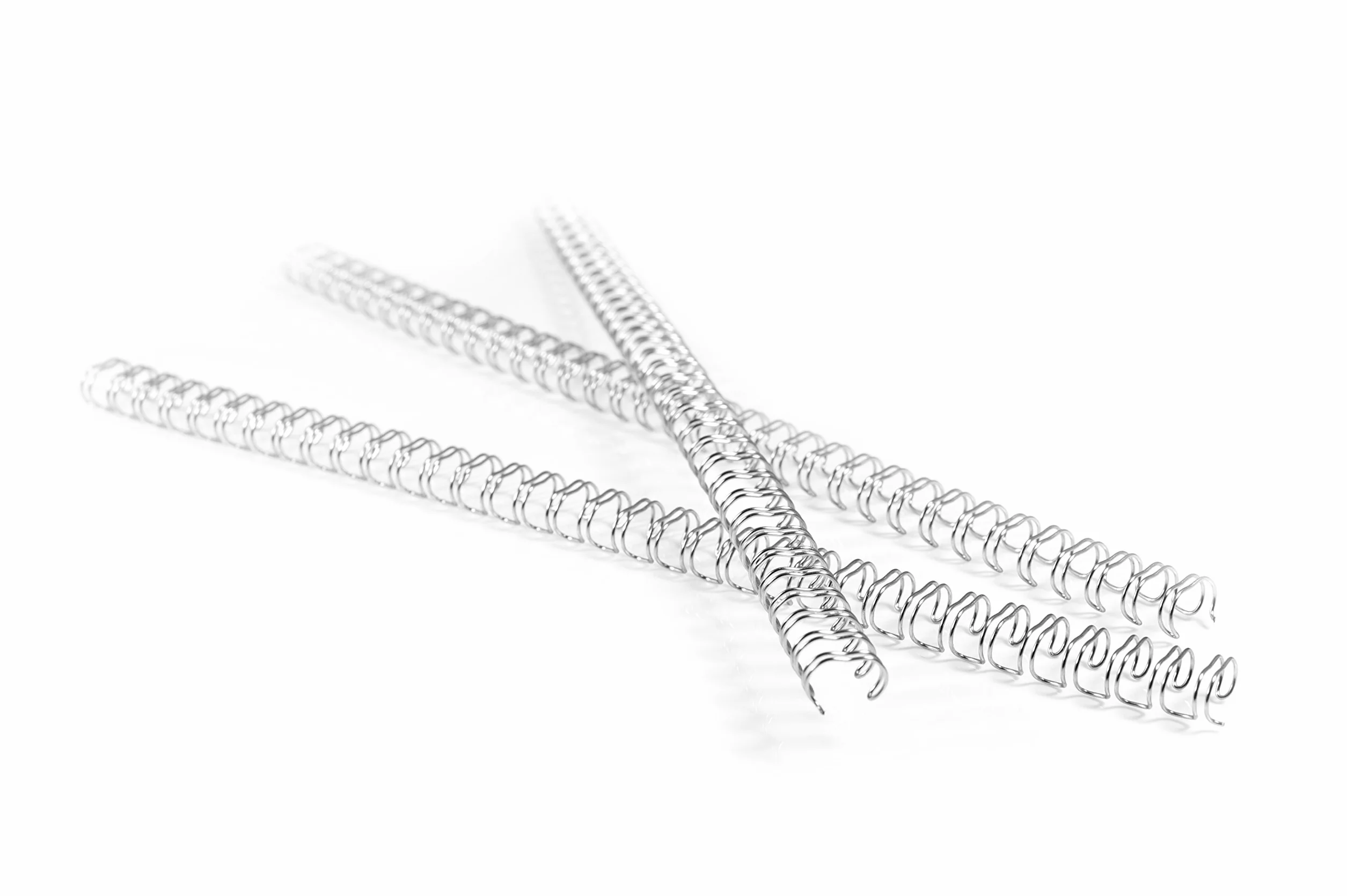 Pavo - Grzbiety drutowe format A4, Średnica 7,9 mm, 34 pętle do bindownicy (3:1), białe, 100 szt., oprawa do 50 arkuszy - 8001774