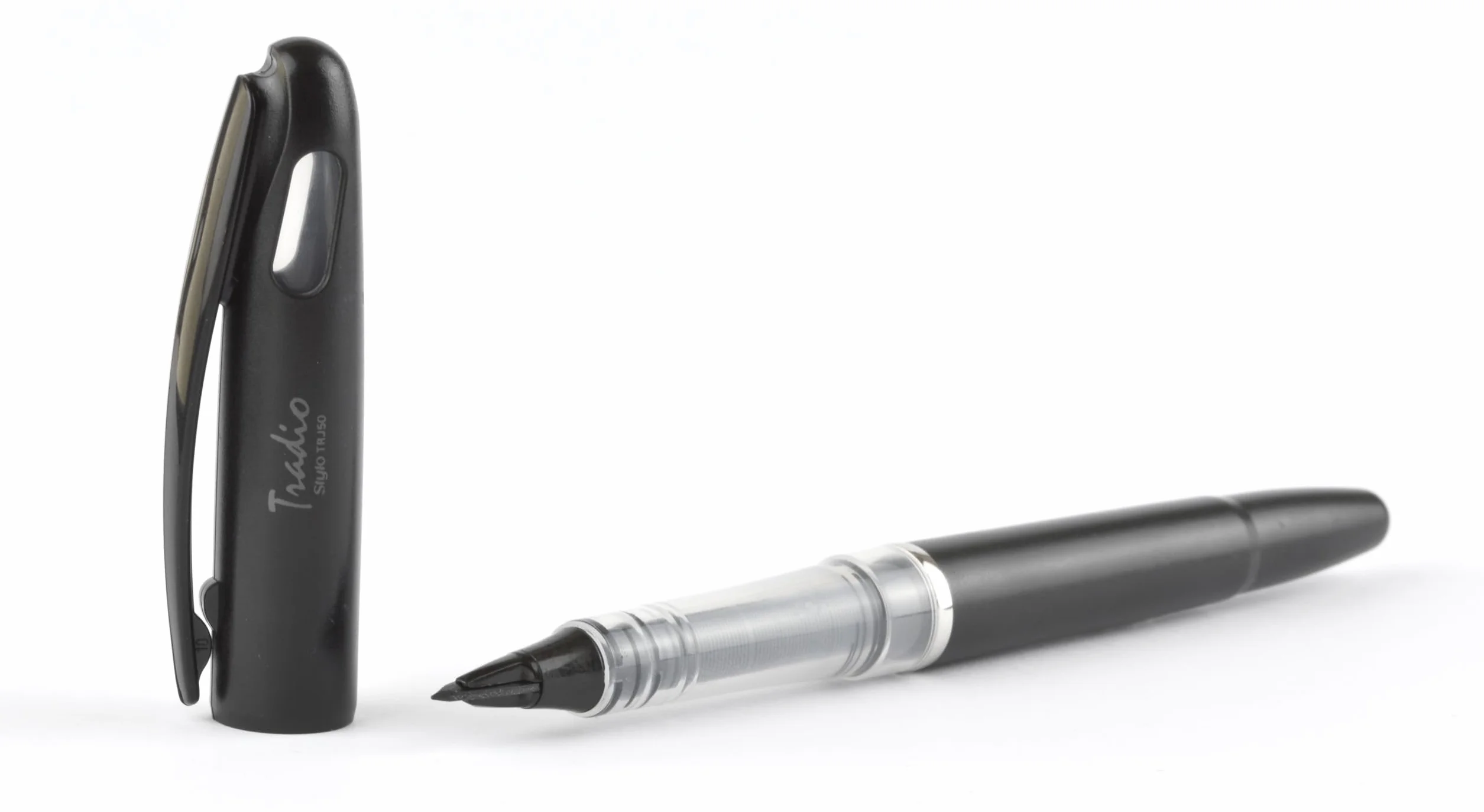 Pentel TRJ50-AO Tradio Style długopis sprężynowy/rysik, kolor czarny