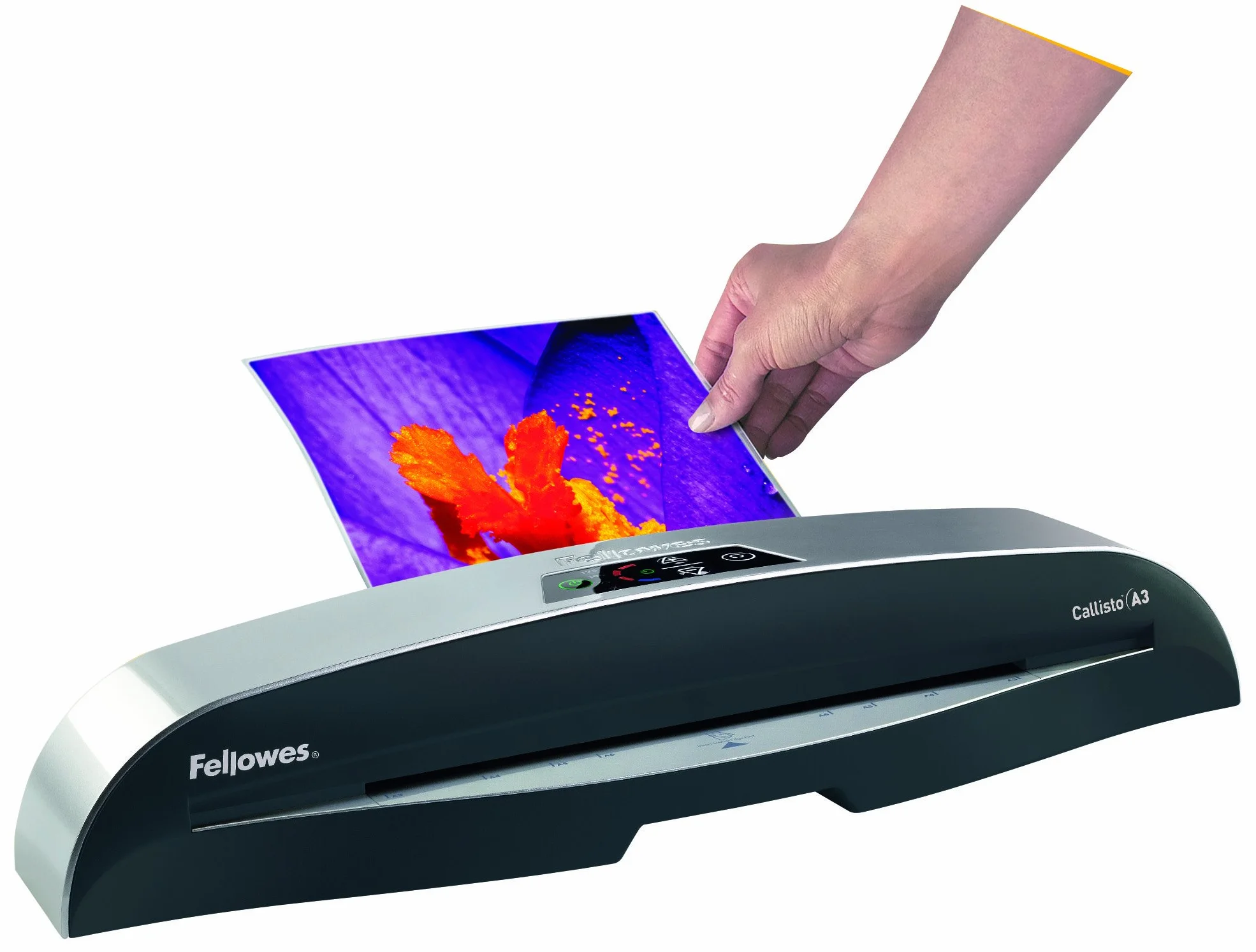 Fellowes Folie doLaminowania A4 imagelast, 80 Mikronów (2 x 80 Mikronów), Błyszczące, 100 Sztuk, Przezroczyste z Pomocą Orientacji
