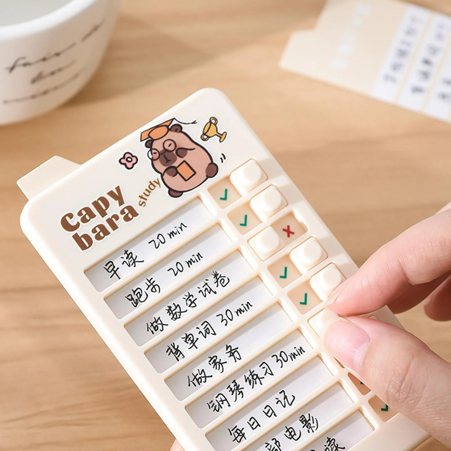 Visual Daily Schedule Chart - Daily Behavior Board | Routine Chart Board, for Boys Girls Family Home, Classroom Apartment Primary School, Kindergarten Preschool, Kids Routine Planner
