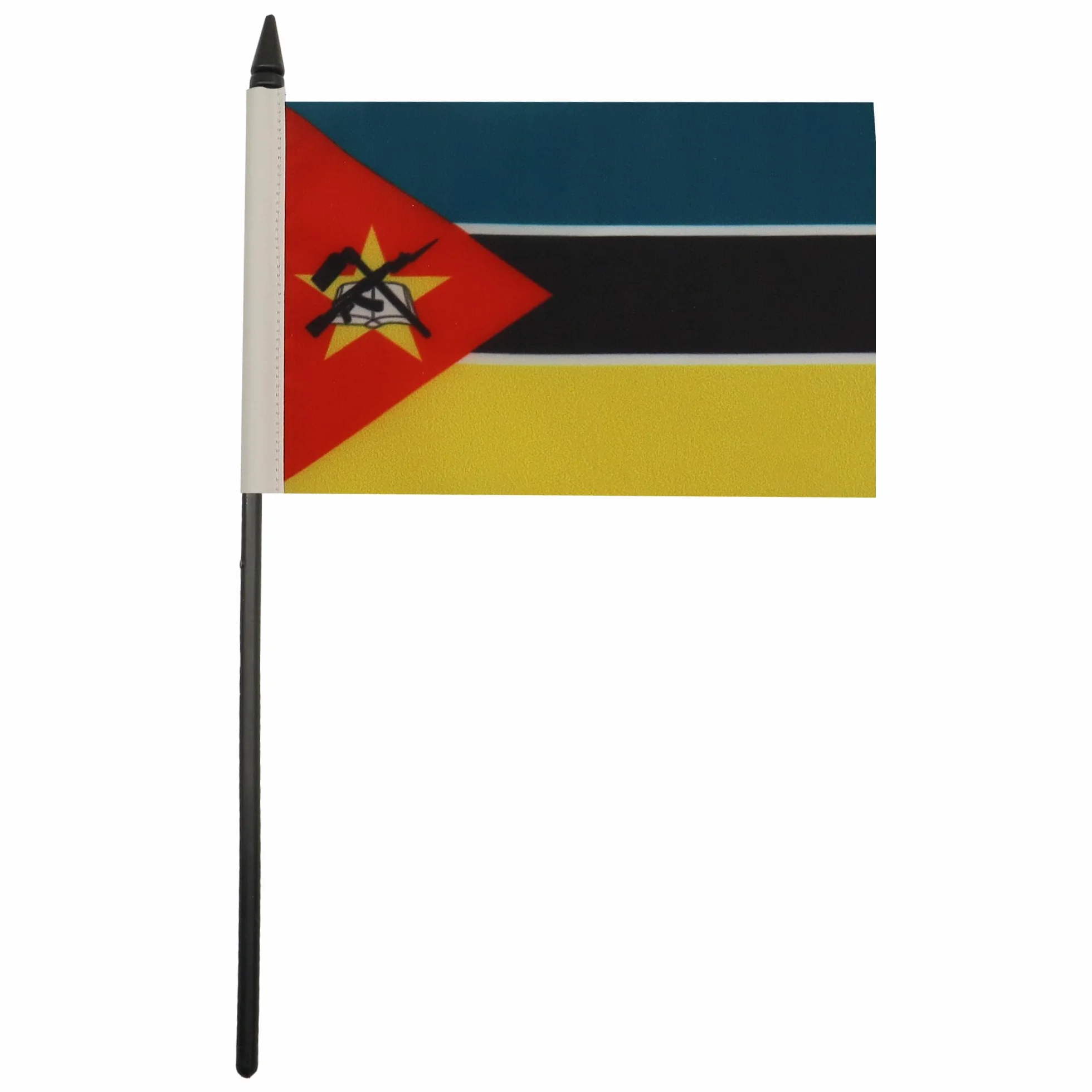 Drapeau de Table Mozambique 15cm x 10cm