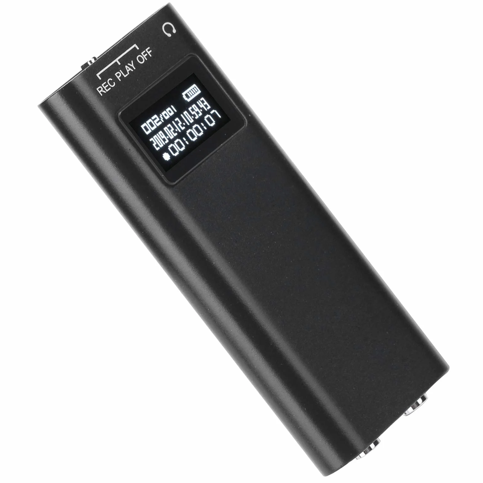 03 Cyfrowy dyktafon głosowy, mini rejestrator audio, mały rozmiar i lekki dla studentów dorosłych (32 GB)