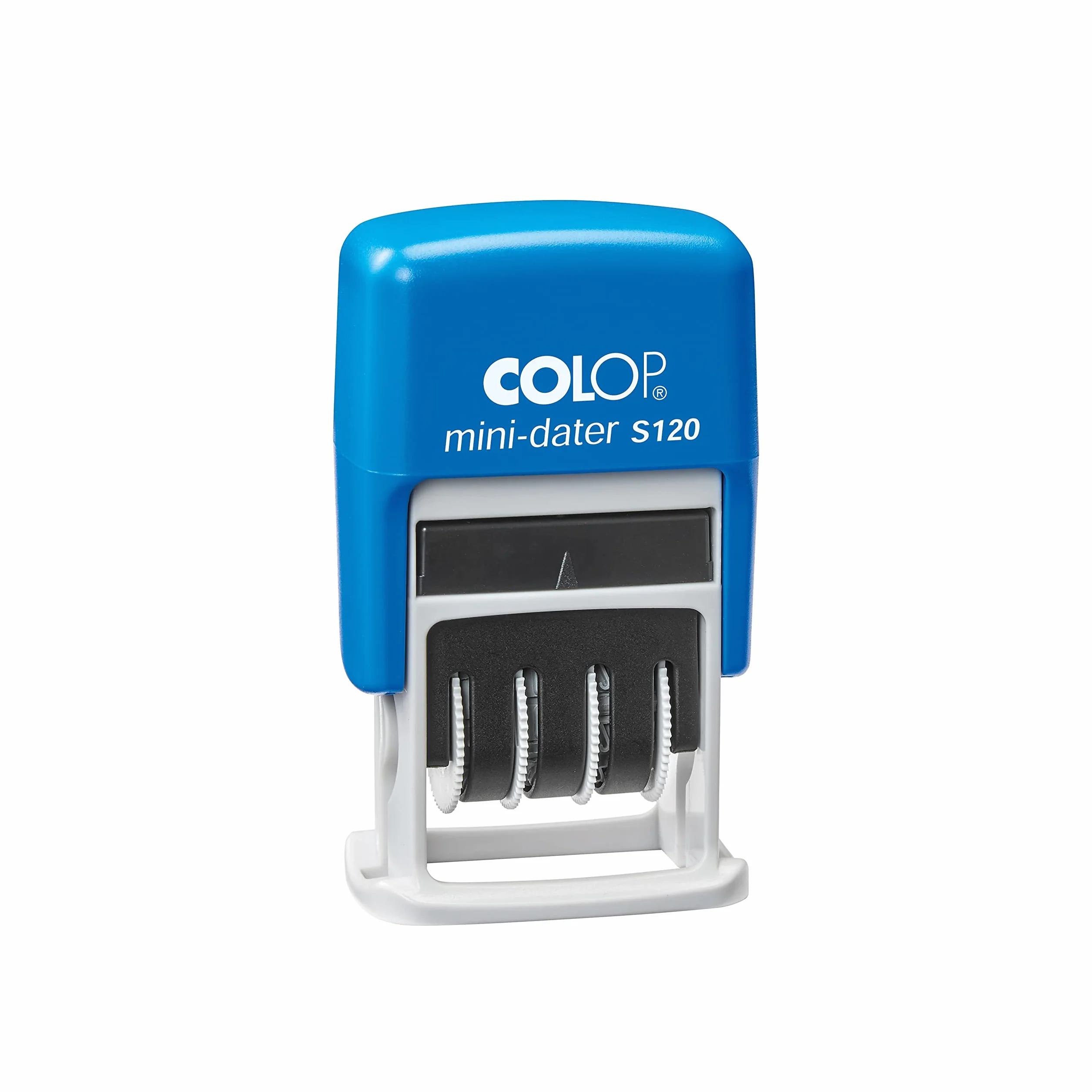 Colop 1452000200 pieczątka z datą MiniDater S 120 19 x 4 mm poduszka czarna