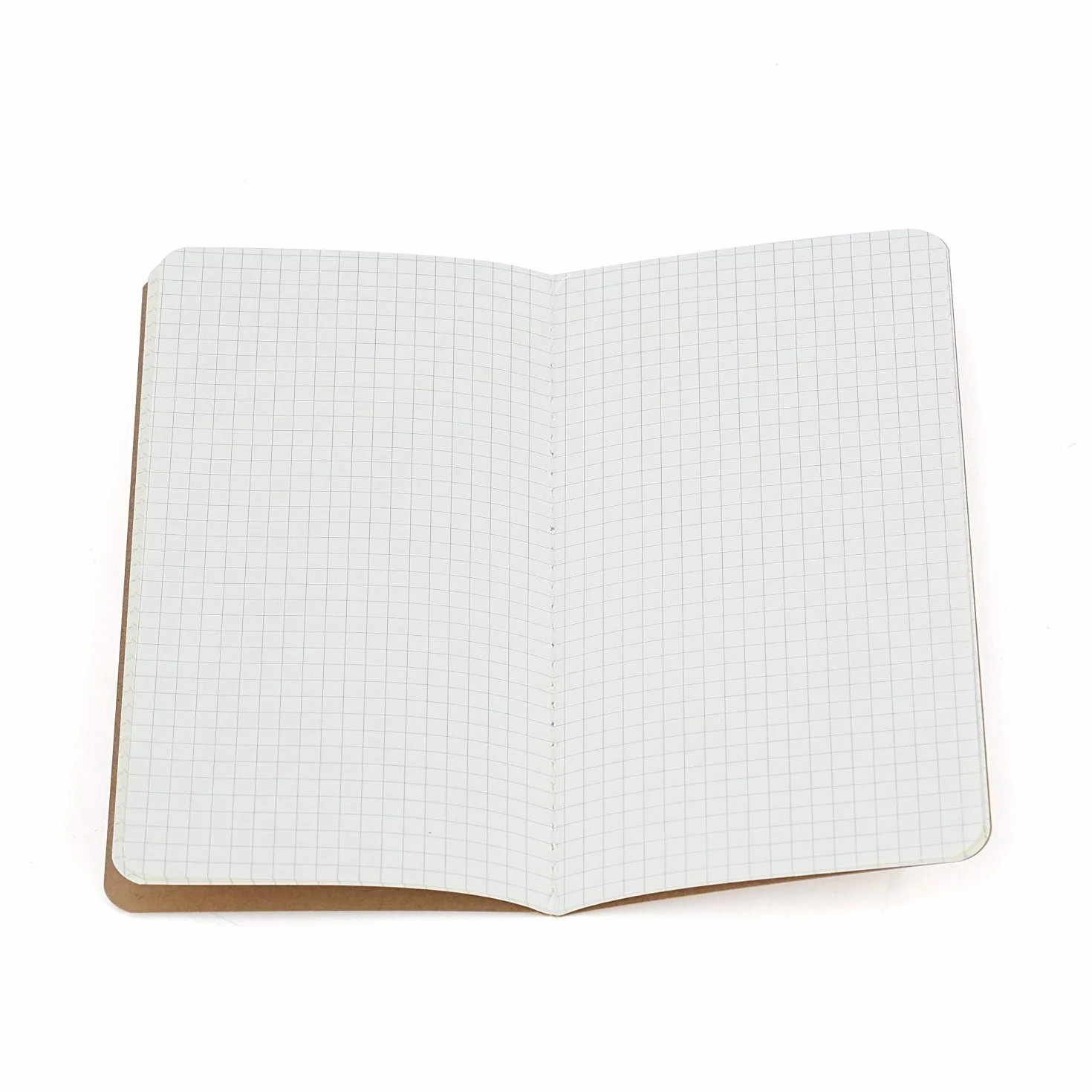 Wkładki Do Pamiętnika Podróżnego Normalne - 21 Cm X 11 Cm - Papier W Kratkę - Zestaw 3 - Wkładki Do Szkicownika Do Skórzanych Notesów I Szkicowników Z Możliwością Wielokrotnego Napełniania