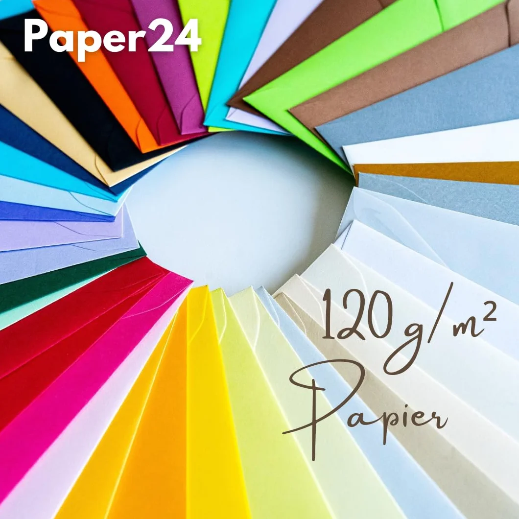 Po 25 kopert 140 x 190 mm, delikatny kremowy na ślub, urodziny i kartki z życzeniami