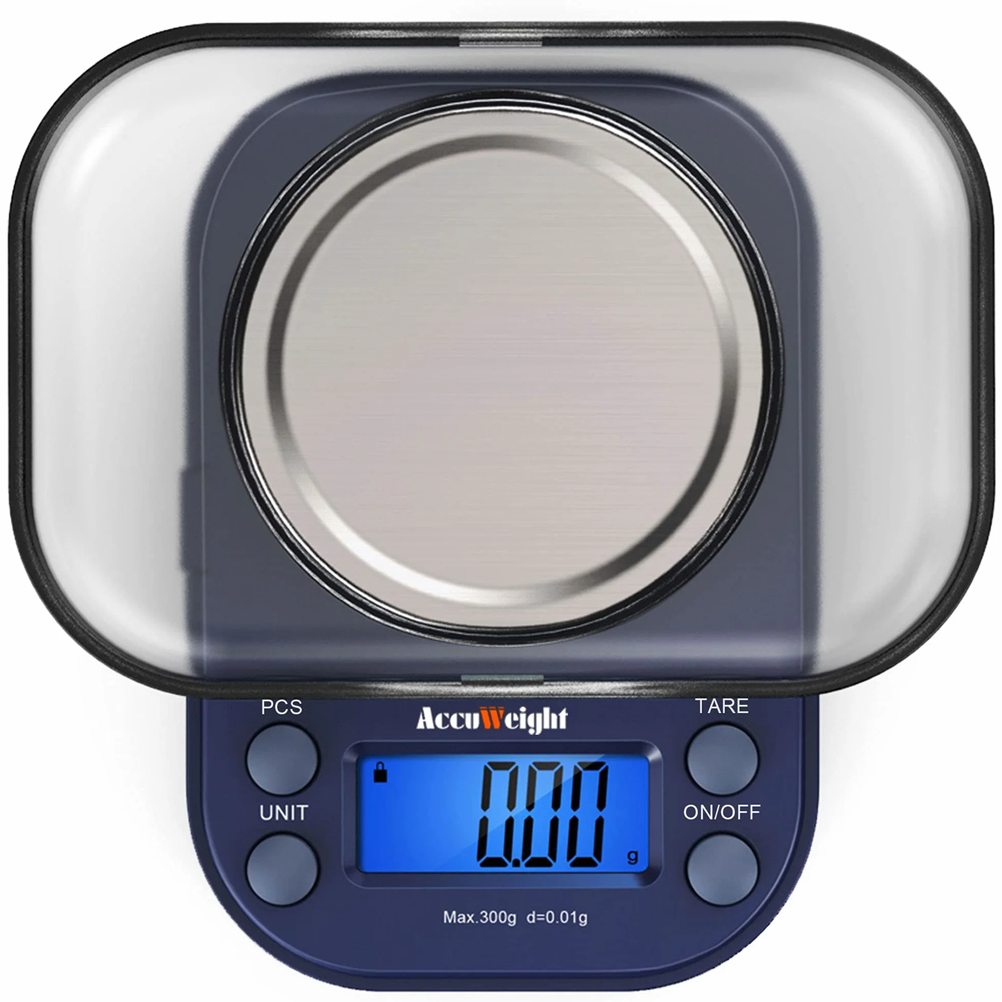 ACCUWEIGHT 300/0,01 g waga jubilerska precyzyjna z funkcją liczenia