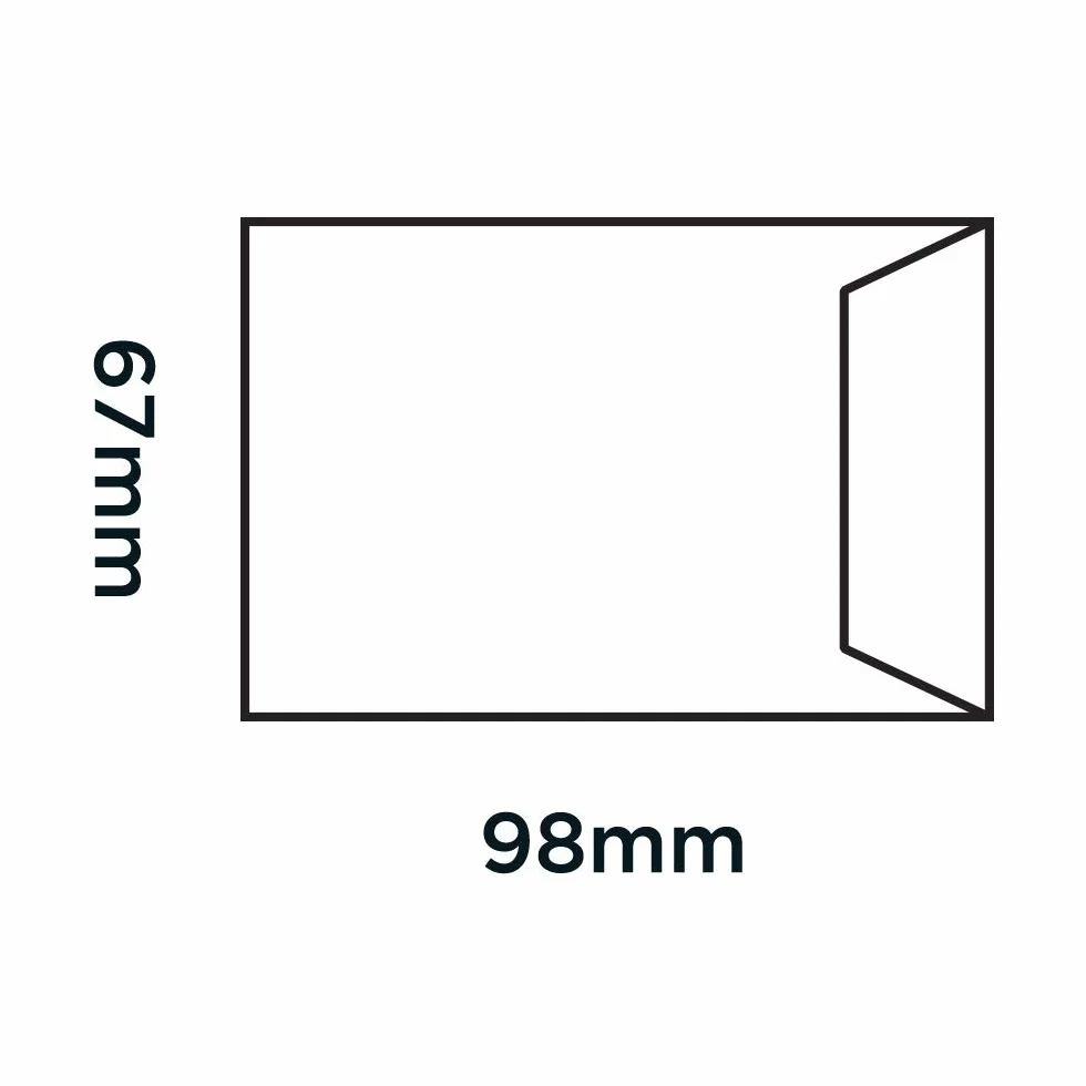 Blake Everyday Manila Koperta 98x67 mm 80 gsm Pakiet 500