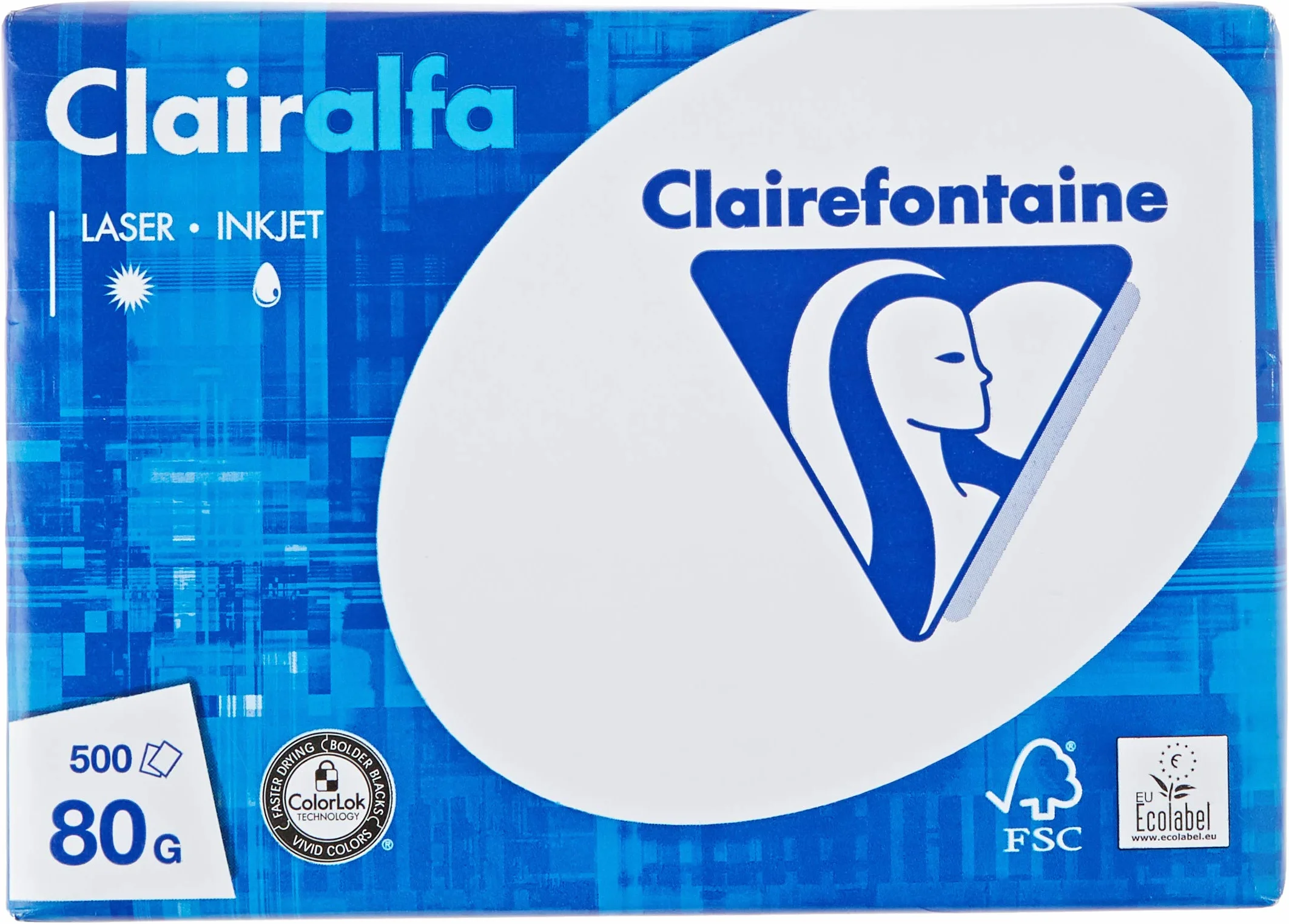 Clairalfa papier wielofunkcyjny, DIN A5, 80 g/m2, bardzo biały