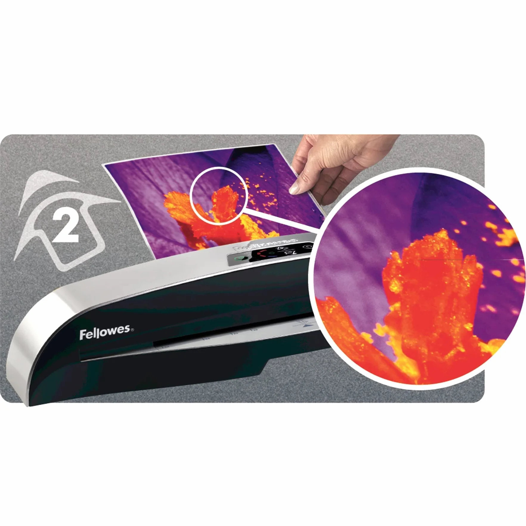 Fellowes Folie do Laminowania A4 125 Mikronów 100 Sztuk Przezroczyste