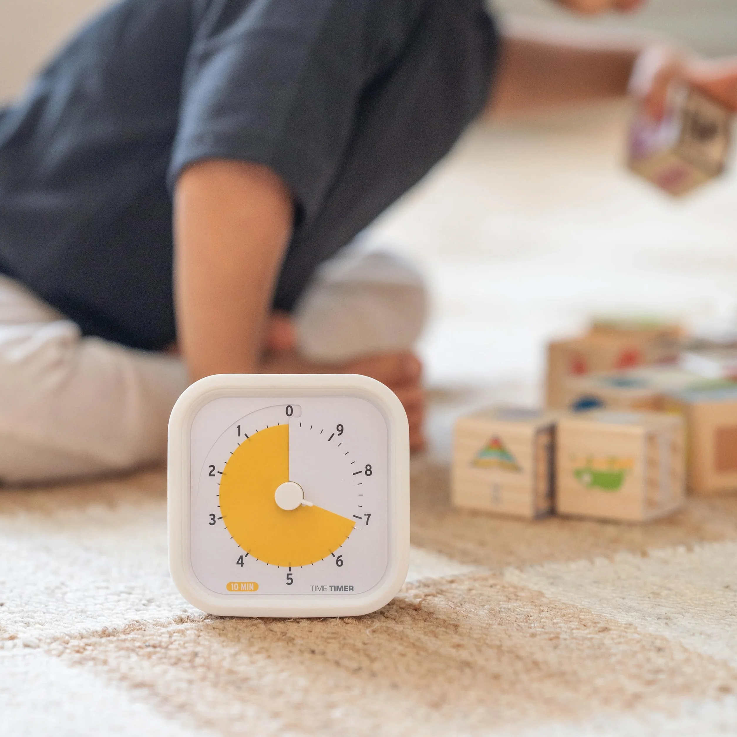 Wizualny Timer 10 Minut - Narzędzie do Nauki w Klasie z Cichą Pracą