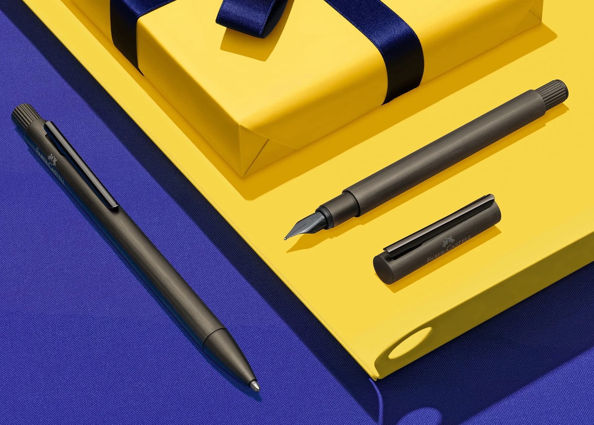 Faber-Castell 146255 długopis Neo Slim aluminium, metalowy, 1 sztuka