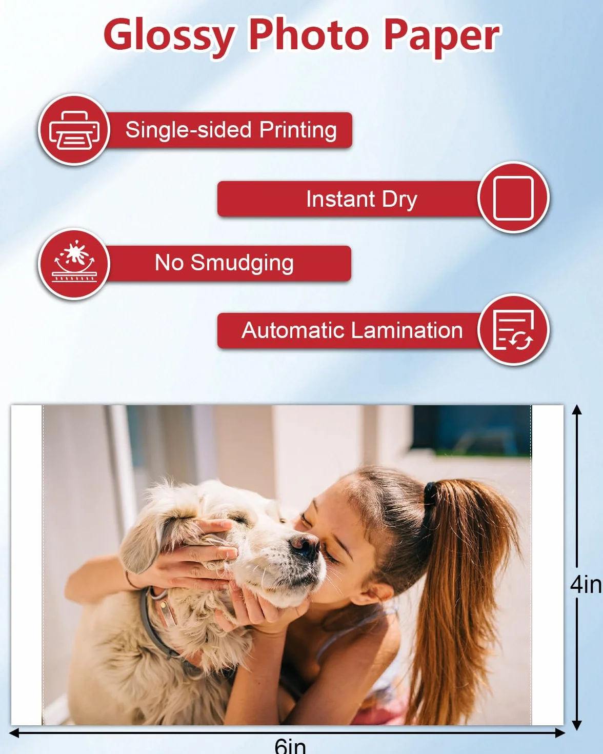 Cruxer Compatible for Canon Selphy CP1300 CP1500 papier fotograficzny KP-36 3115B001(AA) 10x15 Photo Paper for Cannon Selphy CP CP910 CP780 CP760 CP1000 CP1200, arkusz 36 Papier + 1 Kartridż