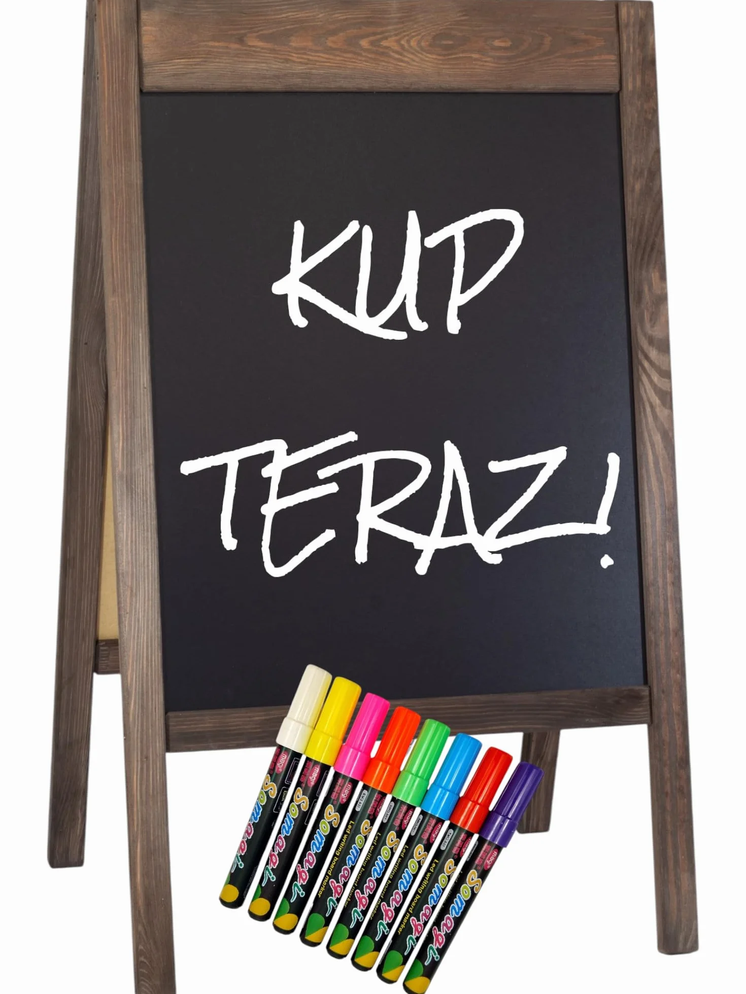 POTYKACZ Dwustronny Stojak Reklamowy 100x60 Tablica