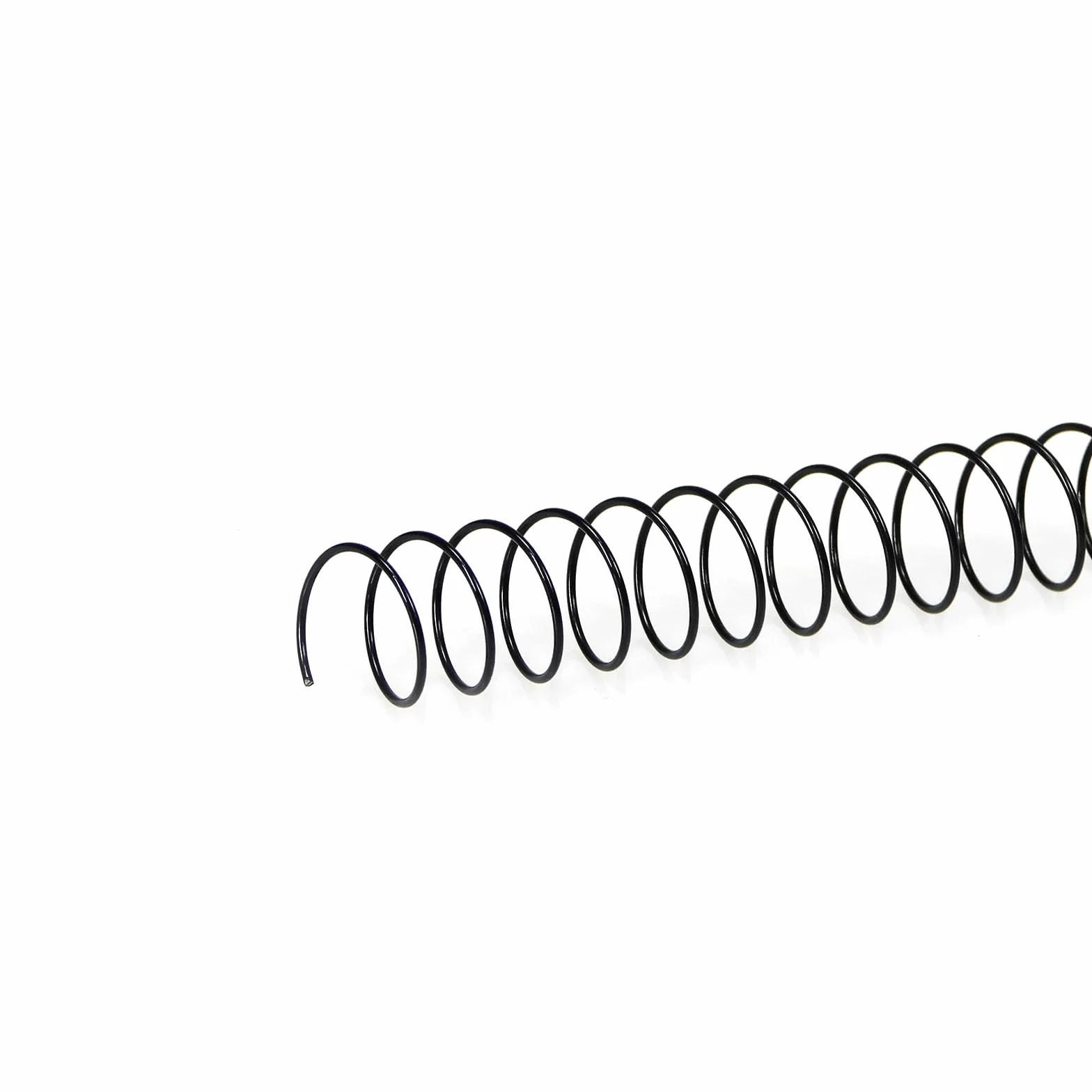 RAYSON Spiralne spiralne cewki do bindowania, 90 arkuszy, skok 3:1, 14,3 mm, czarne, 100 sztuk
