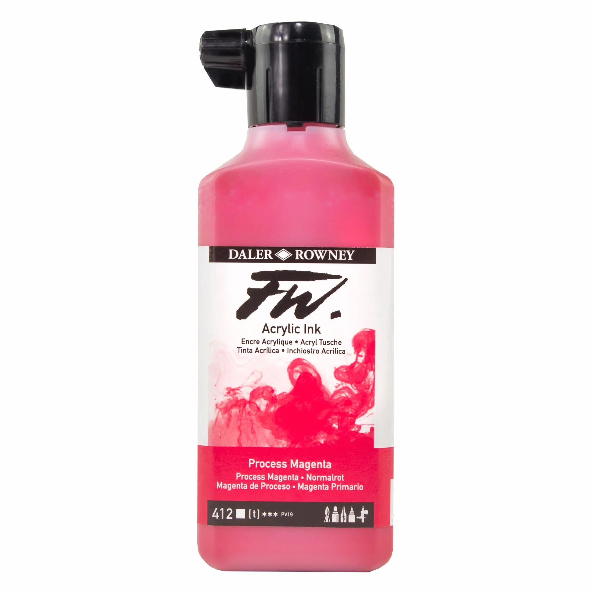 FW INK 180 ml procesowa magenta