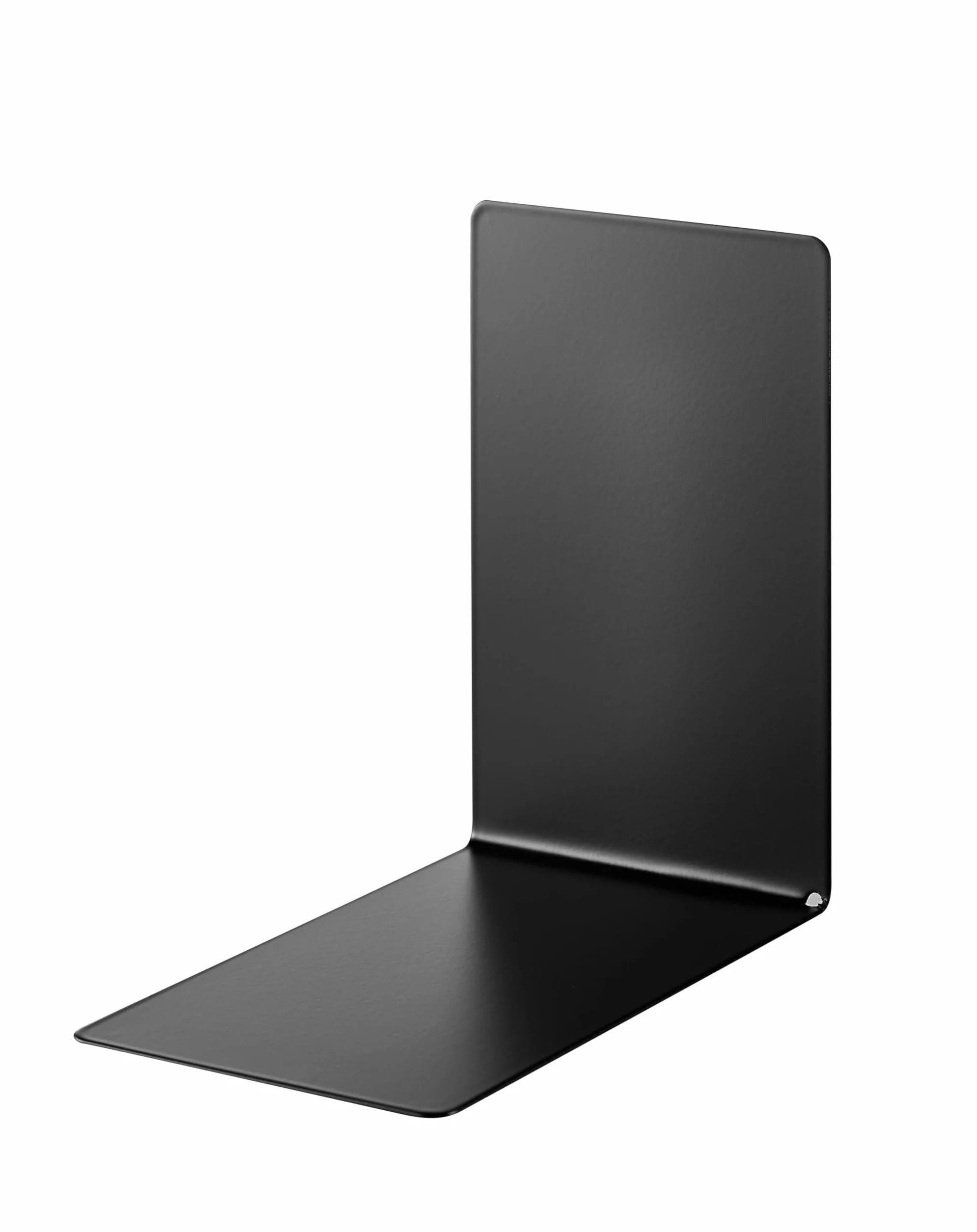 ALCO Metalowe podpórki do książek 4 sztuki czarne 14 x 14 x 8,5 cm