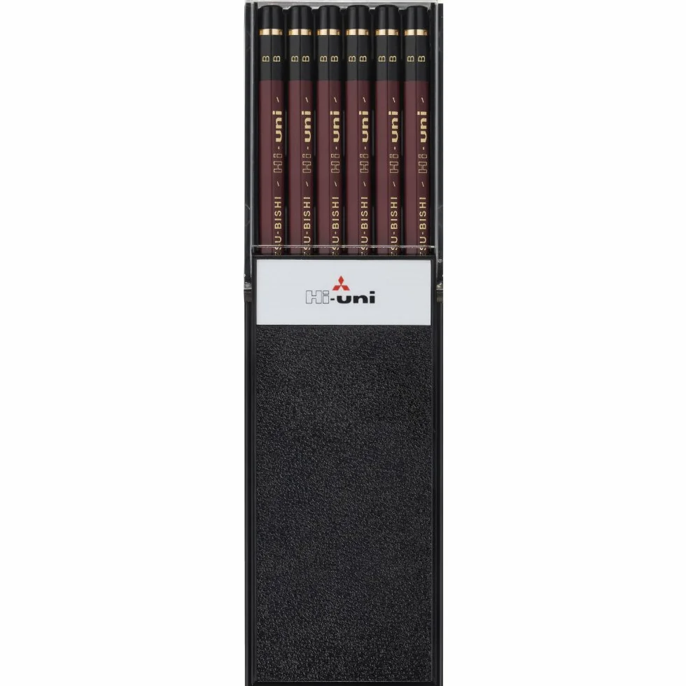 Uni Mitsubishi Pencil Hi-uni B Dozen Japan Import