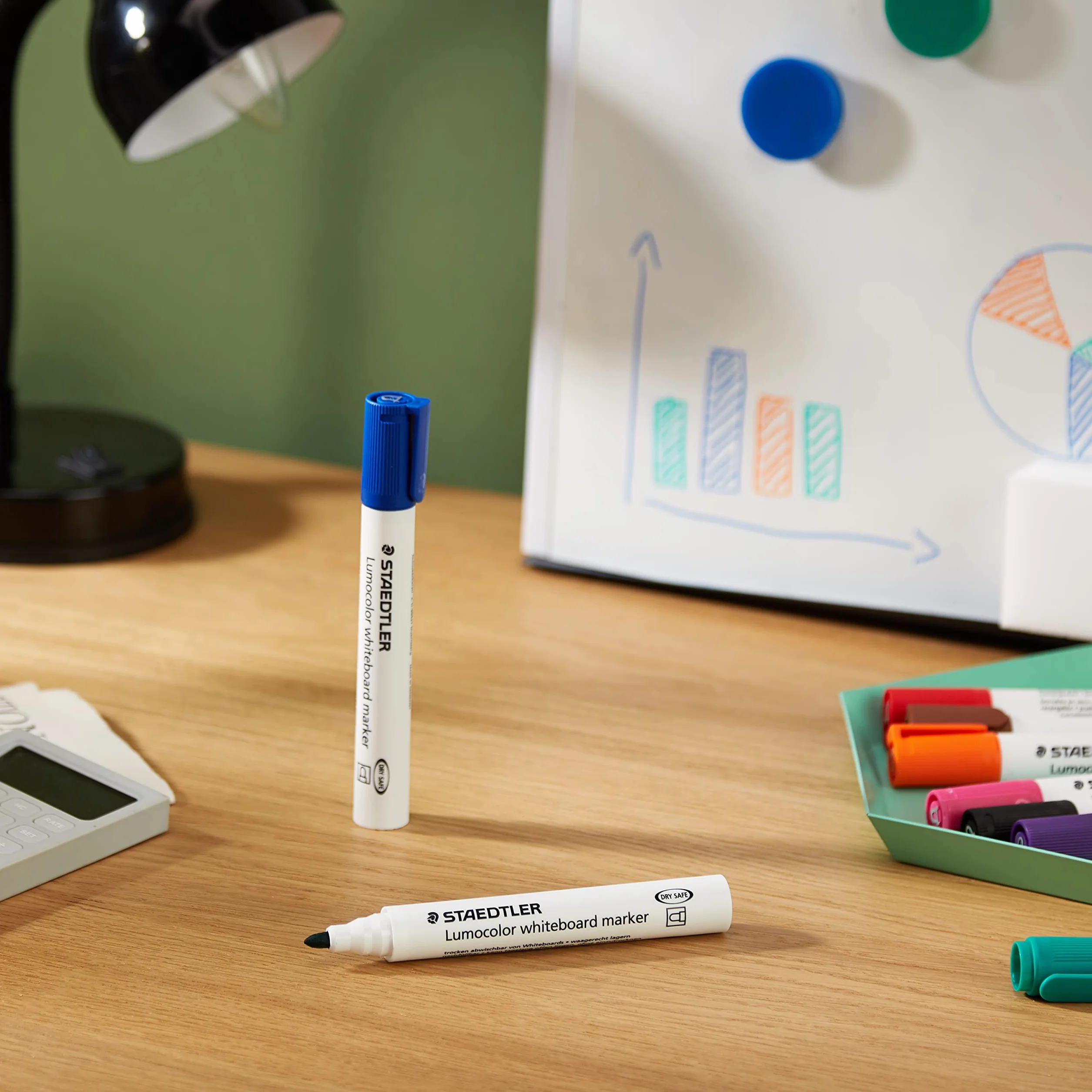 Staedtler Lumocolor 351 WP8 Markery Do Tablic Suchościeralnych