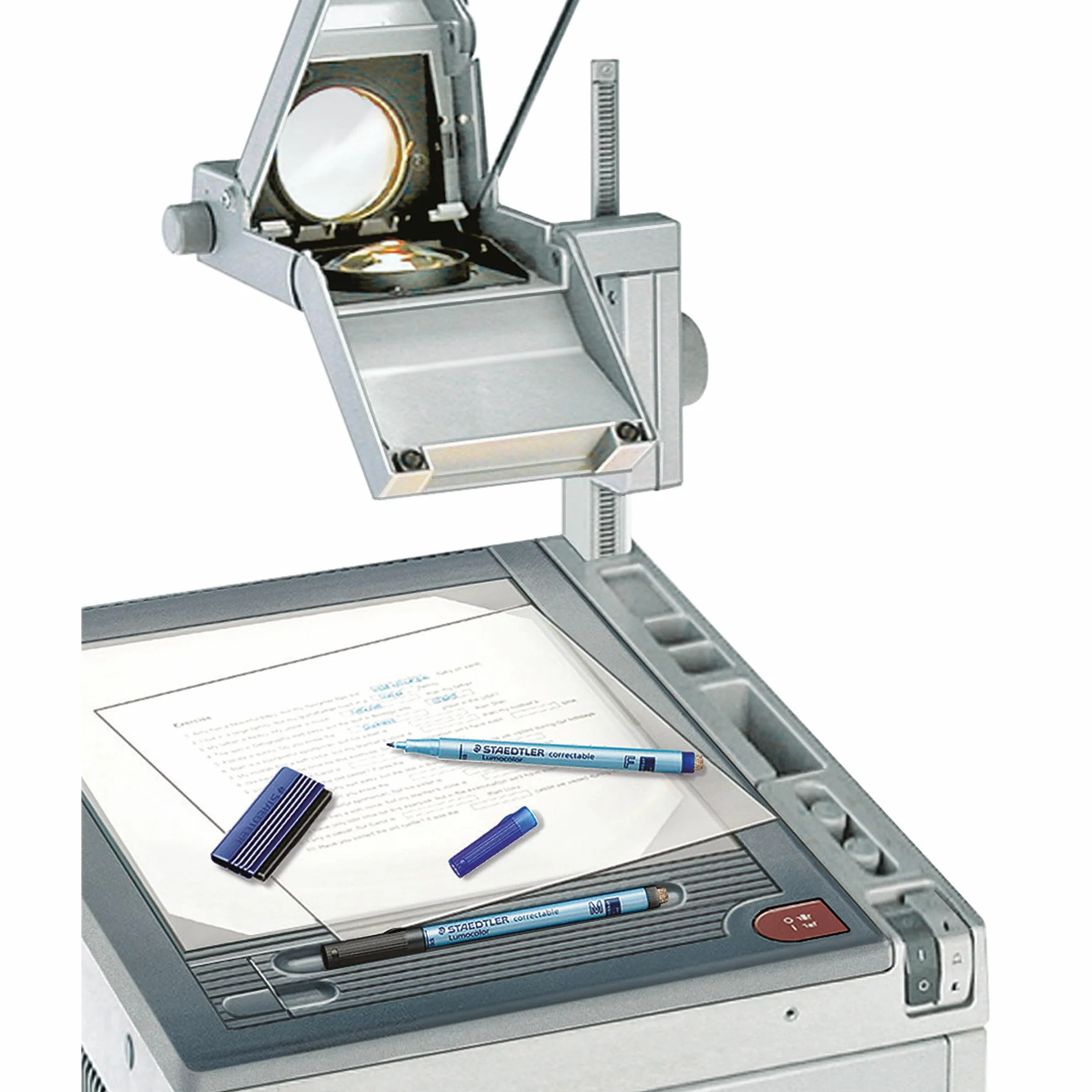 Staedtler Lumocolor Correctable Transparency Pen 305M WP4 Stalówka M Opakowanie 4 szt