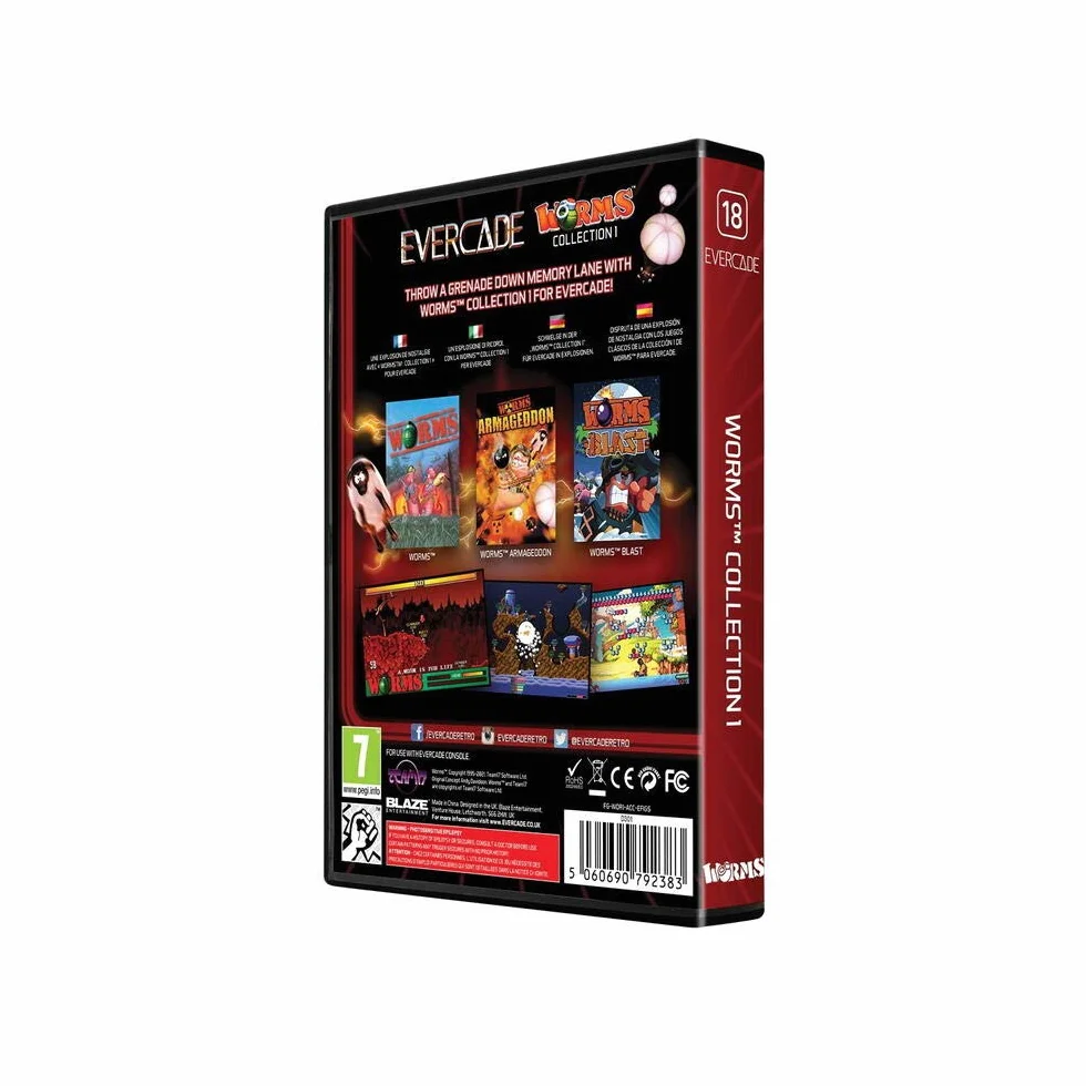 Blaze Evercade - Worms Collection 1