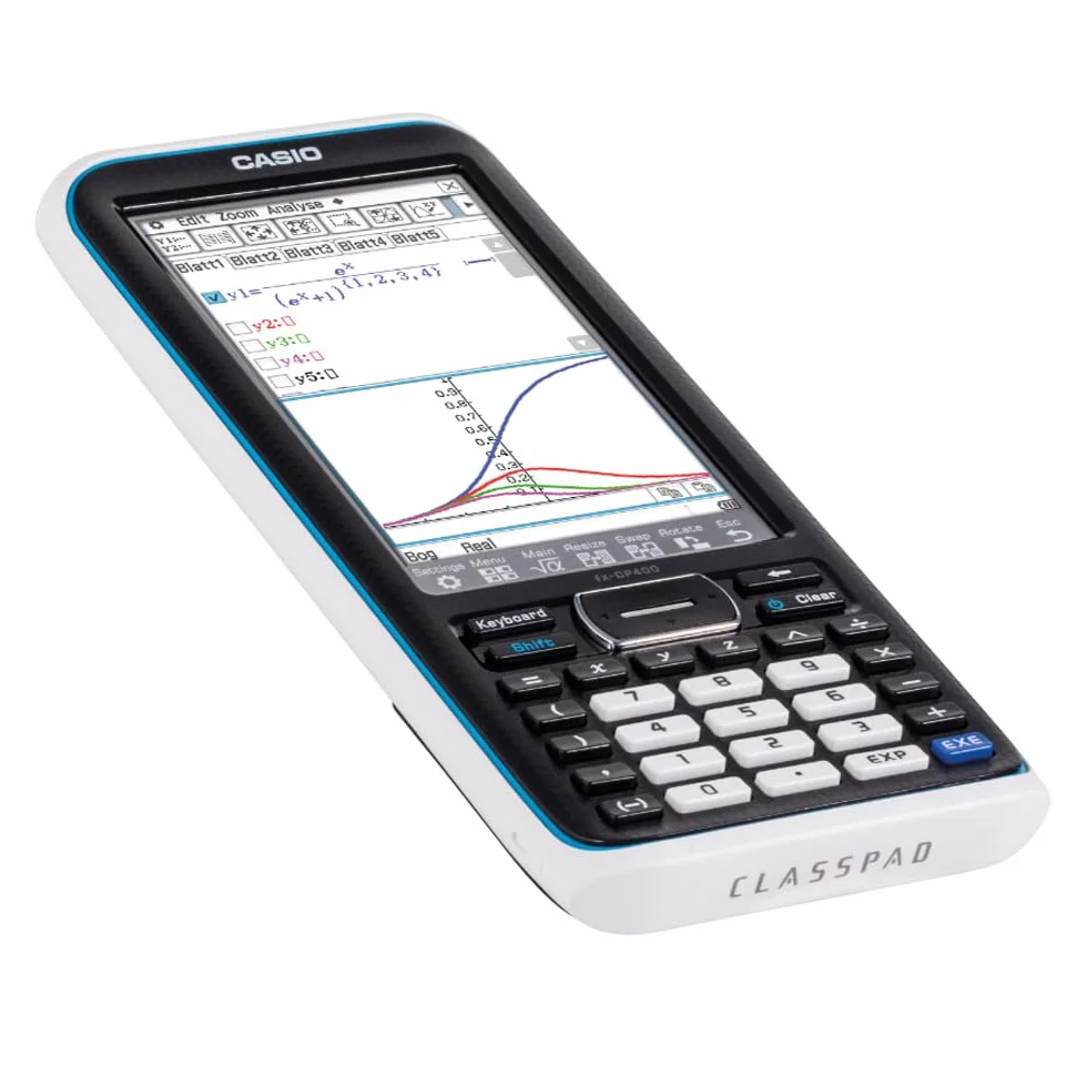 Casio Fx-Cp400 Kalkulator, Czarny, ‎20,6 x 8,9 x 2,1 cm