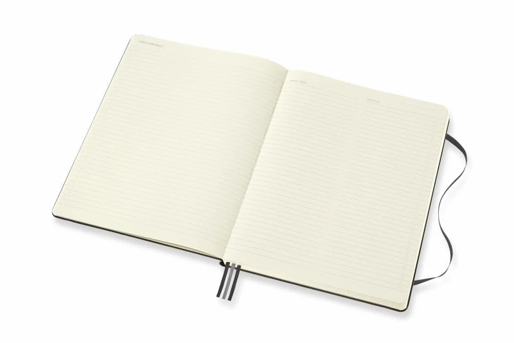 Moleskine Pro Project Planner, Professional Notebook, Hard Cover, X-Large 19x25 cm, Black, 288 Pages