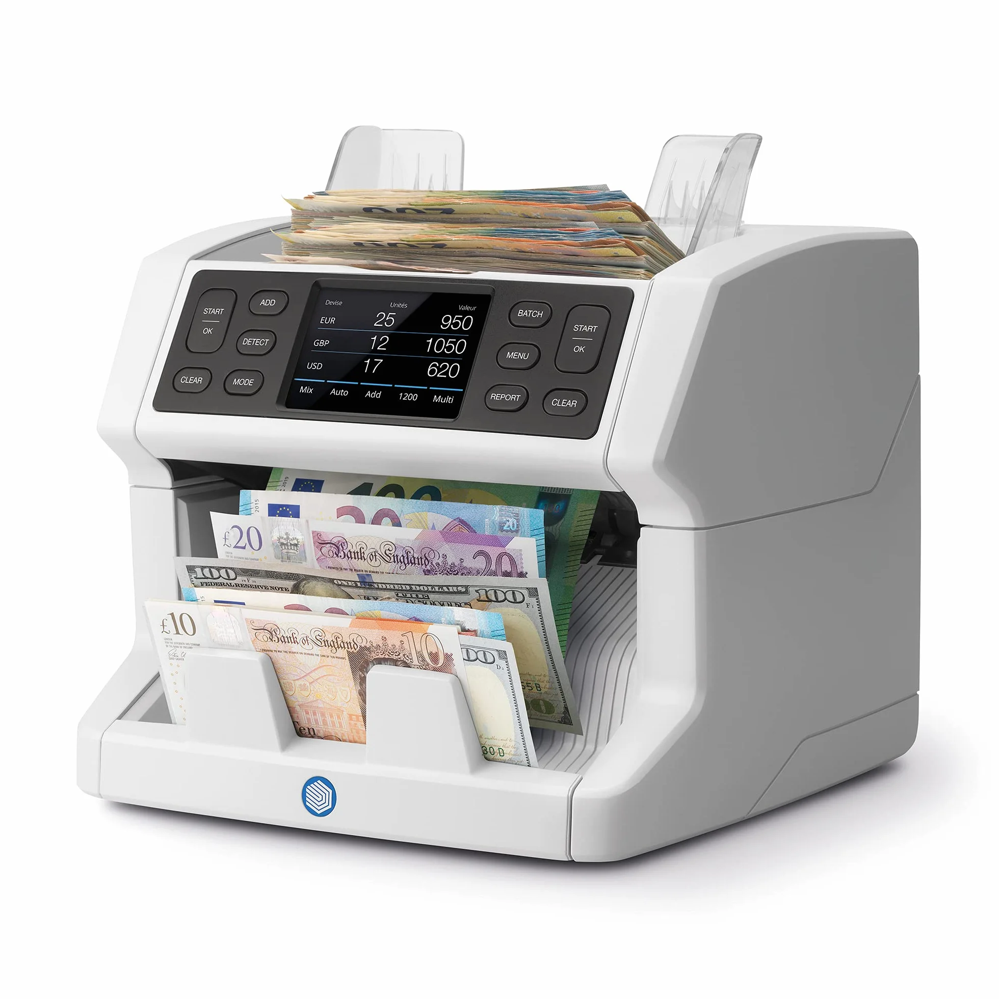 Safescan 2865-S Liczarka wartości banknotów z wykrywaniem fałszerstw