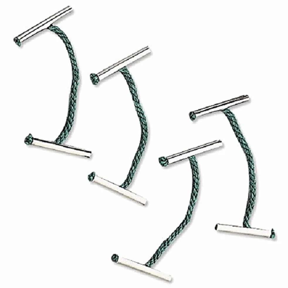 Q-Connect Metalowa zawieszka skarbowa 51 mm 100 sztuk zielona