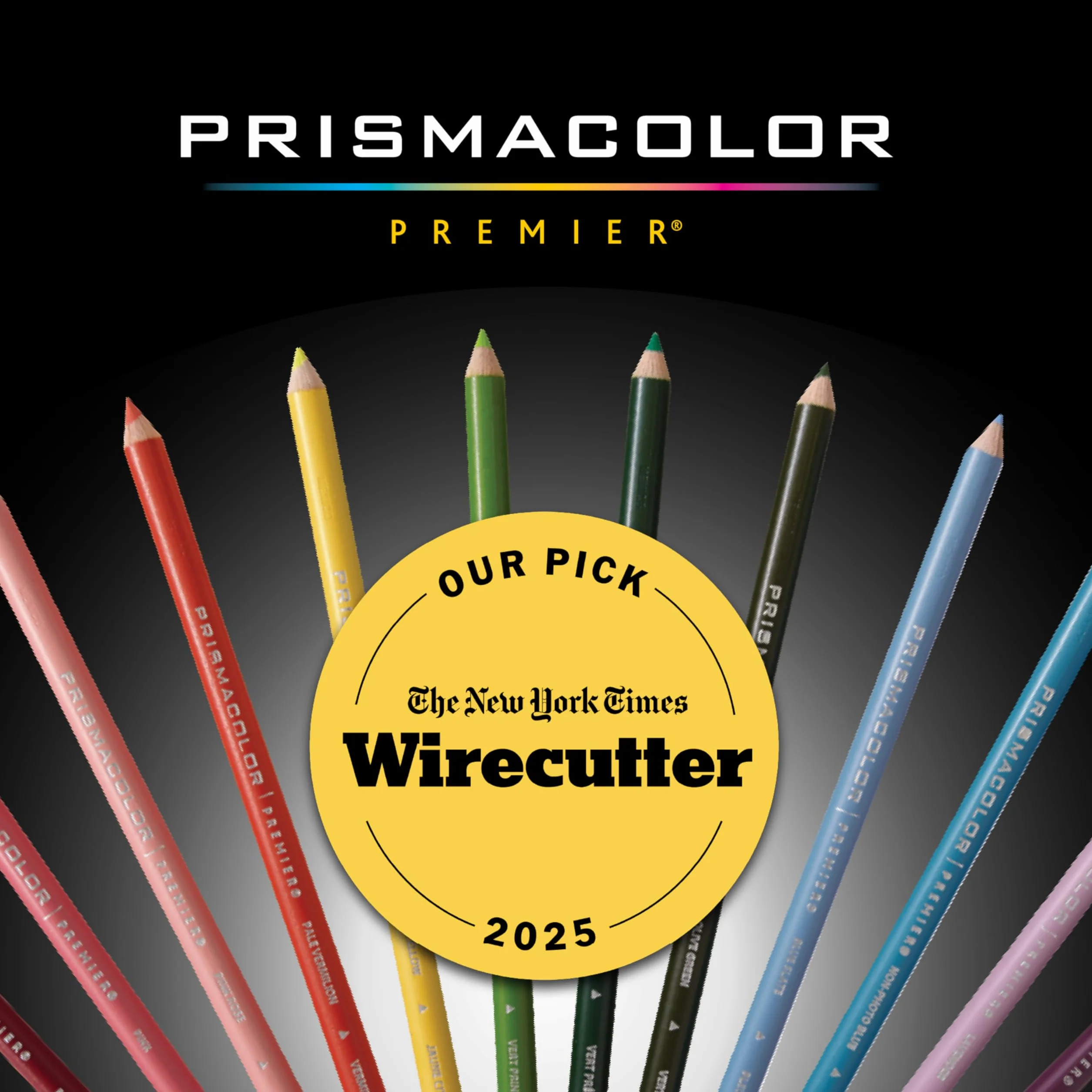 PRISMACOLOR 92885T Premier Kolorowe kredki, miękki rdzeń, 36 sztuk