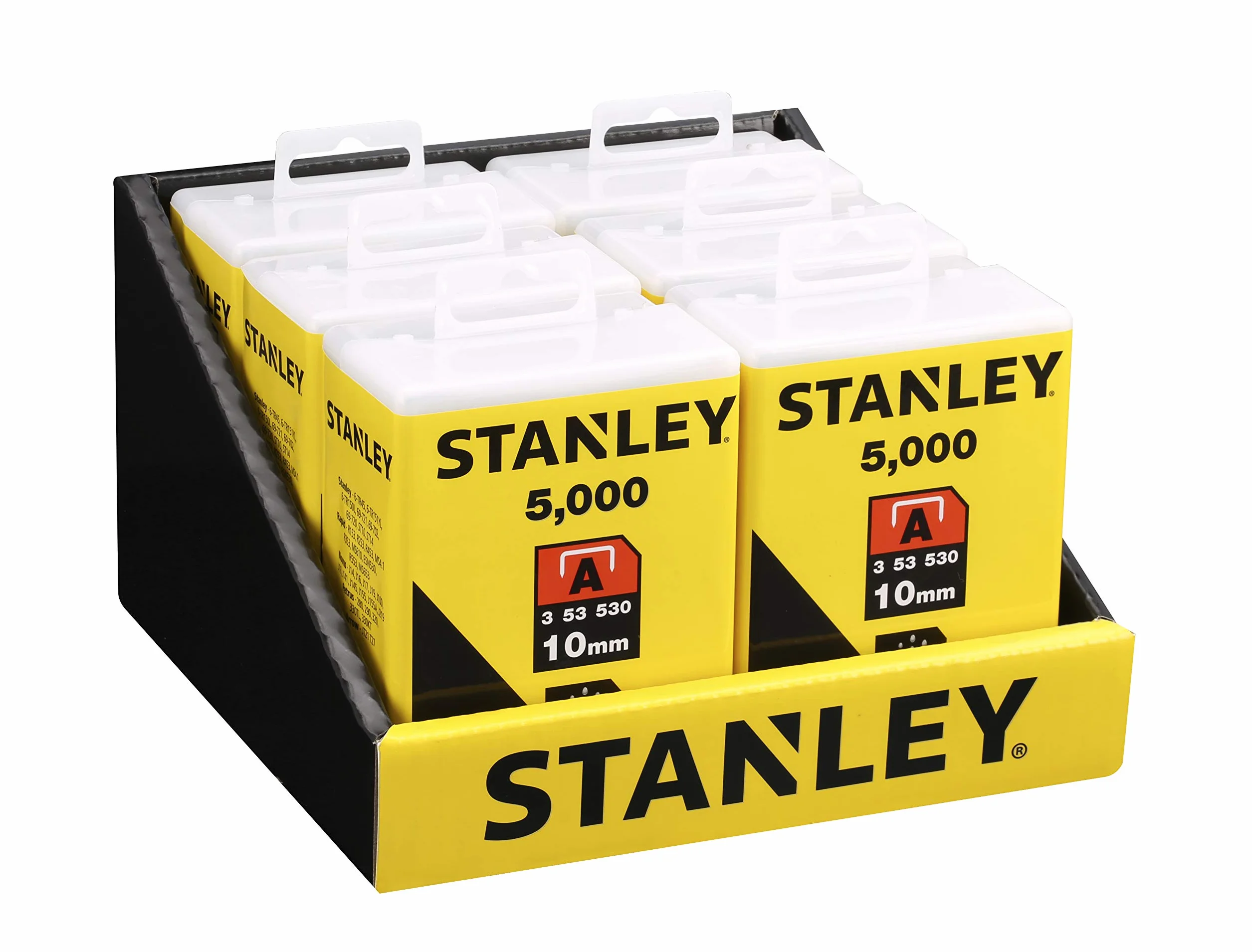 Stanley Zszywki typu A 10 mm 5000 sztuk do zszywacza elektrycznego i ręcznego