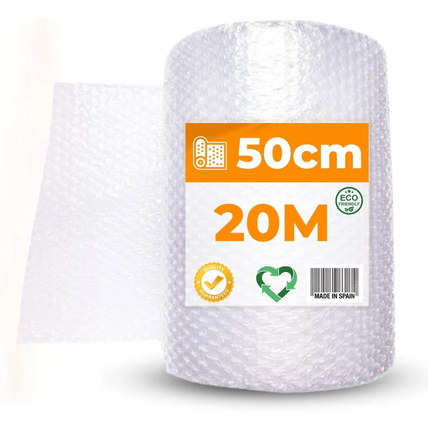Plastikowe Bubble Roll Pakowanie 20m x 50cm Papier Pęcherzyki Przeprowadzka