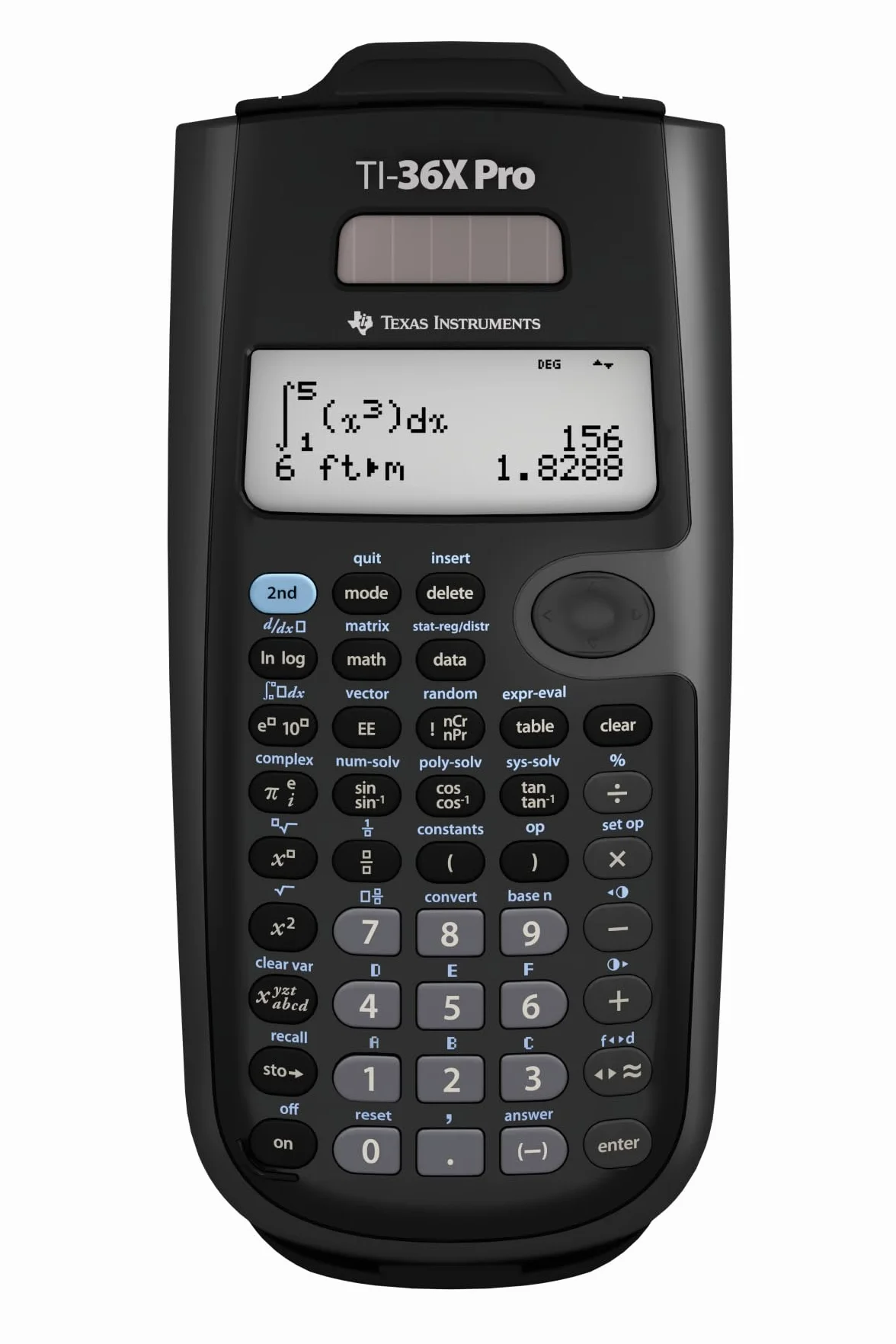 Texas Instruments TI-36X Pro kalkulator szkolny 4-liniowy czarny
