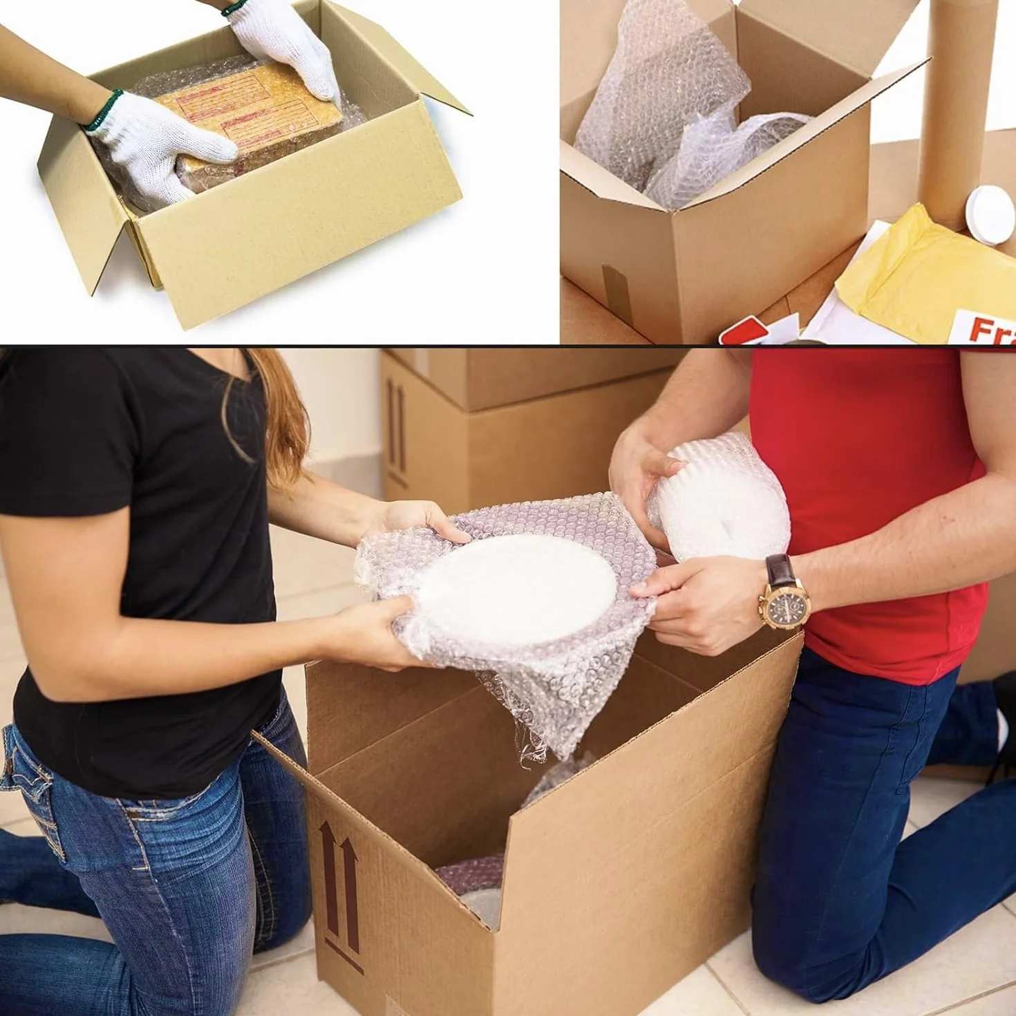 IPEA Woreczki bąbelkowe 30 x 20 cm 30 sztuk do pakowania i wysyłki odporna na rozdarcia