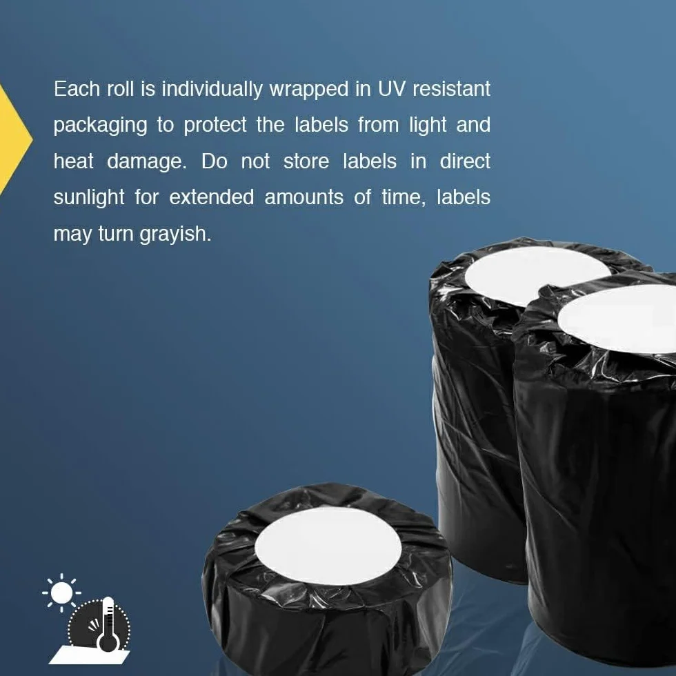 BETCKEY DK-11241 Etykiety Kompatybilne z Brother 102mm x 152mm 2000 Sztuk