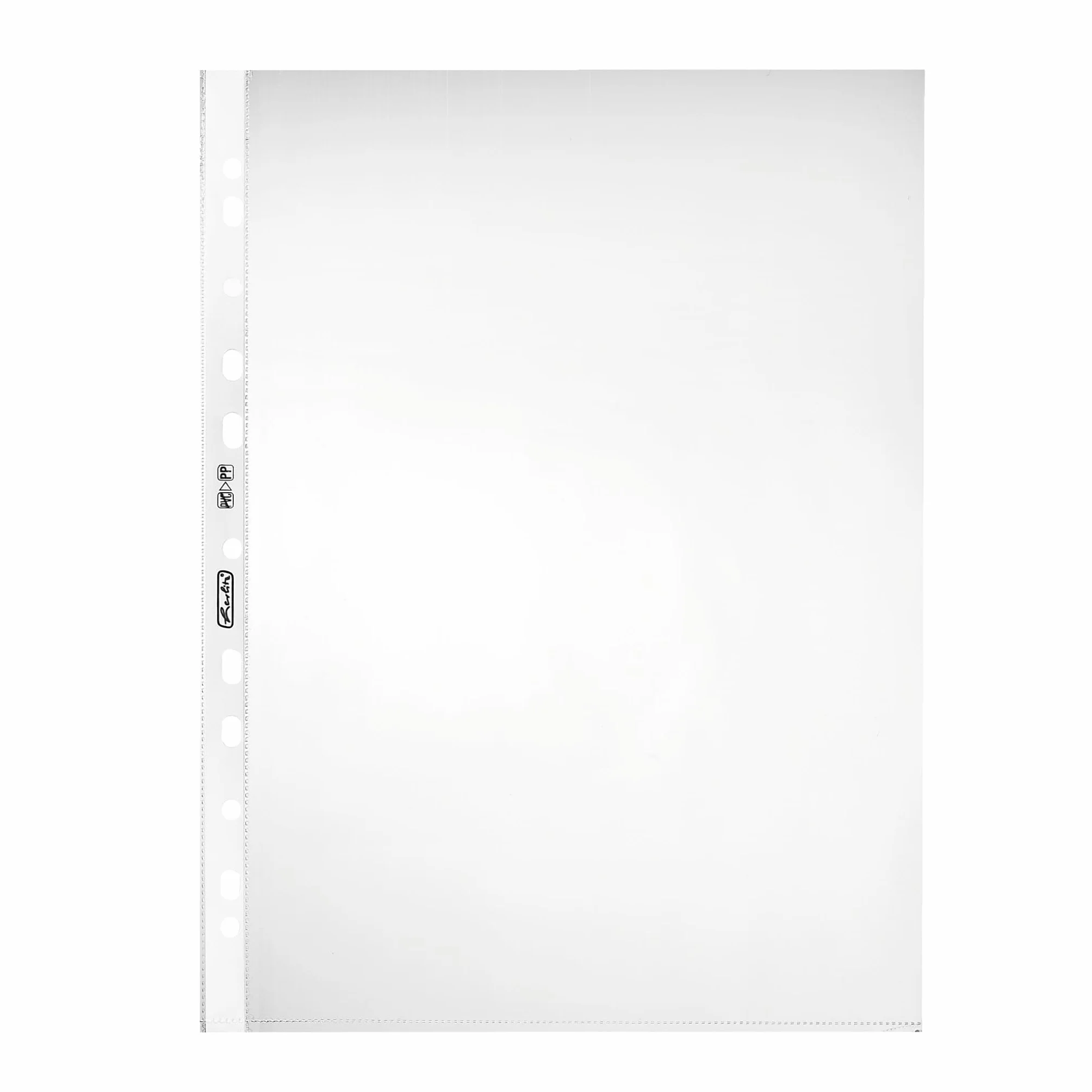 Herlitz 5824008 Koszulki na Dokumenty, Przezroczysty, A4