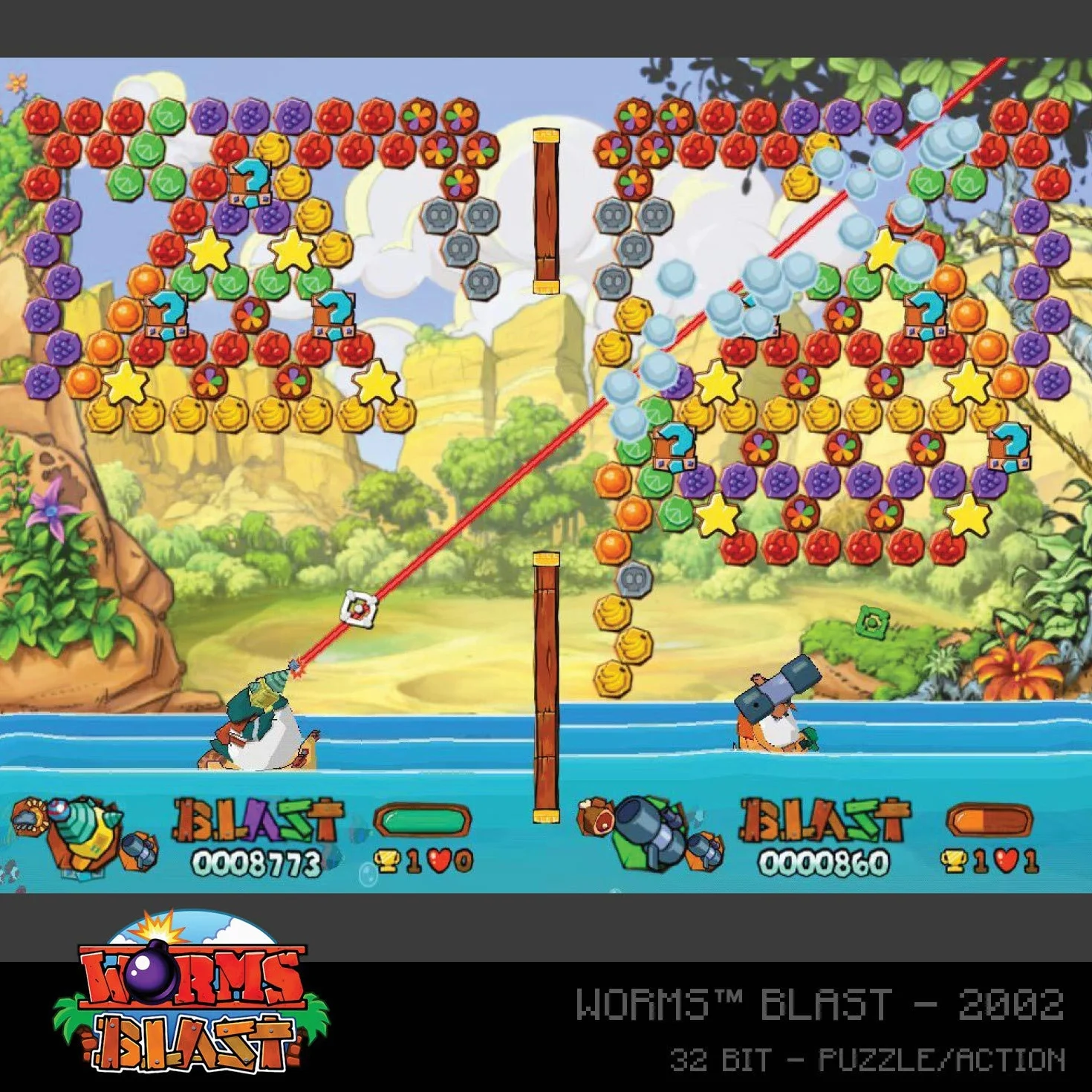 Blaze Evercade - Worms Collection 1