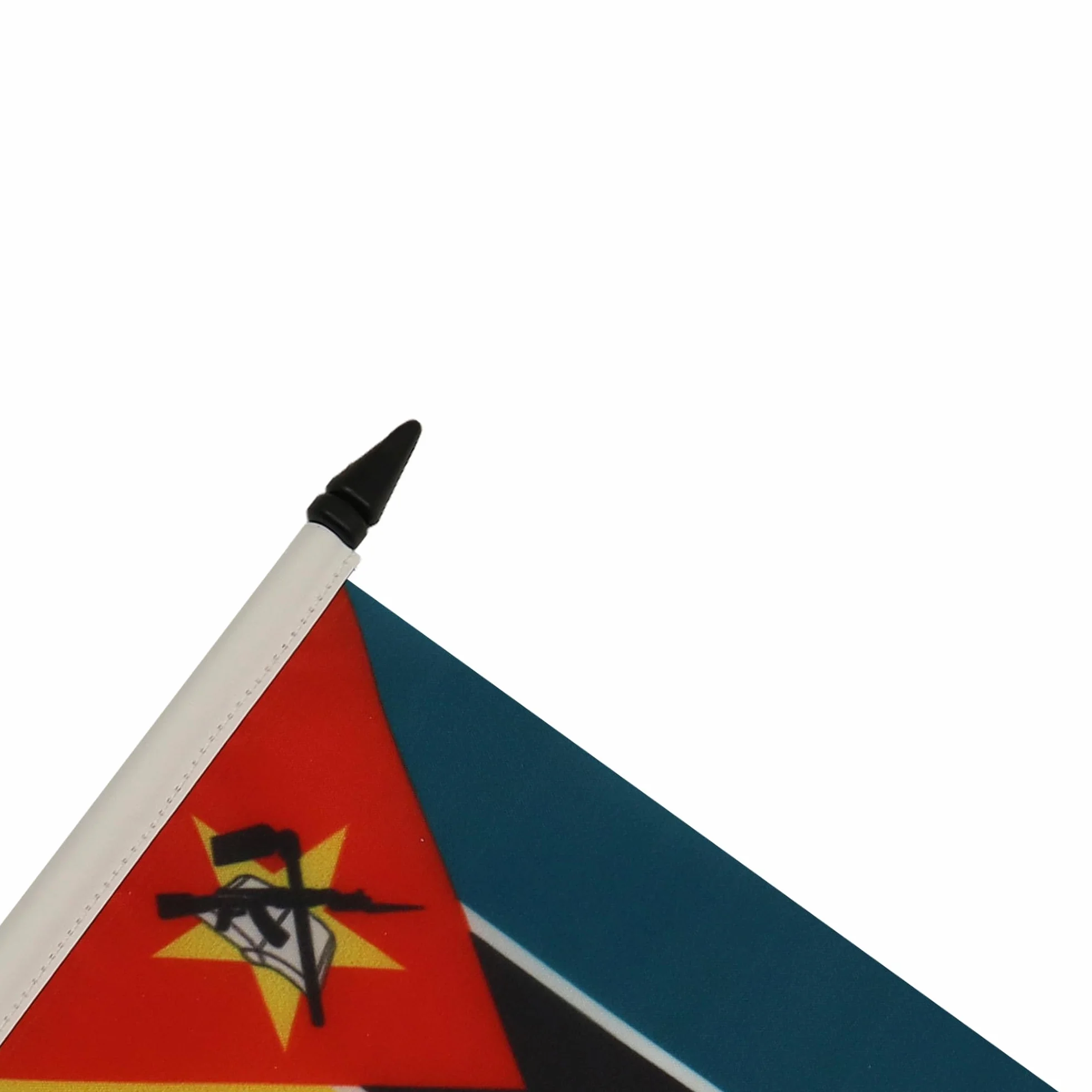 Drapeau de Table Mozambique 15cm x 10cm