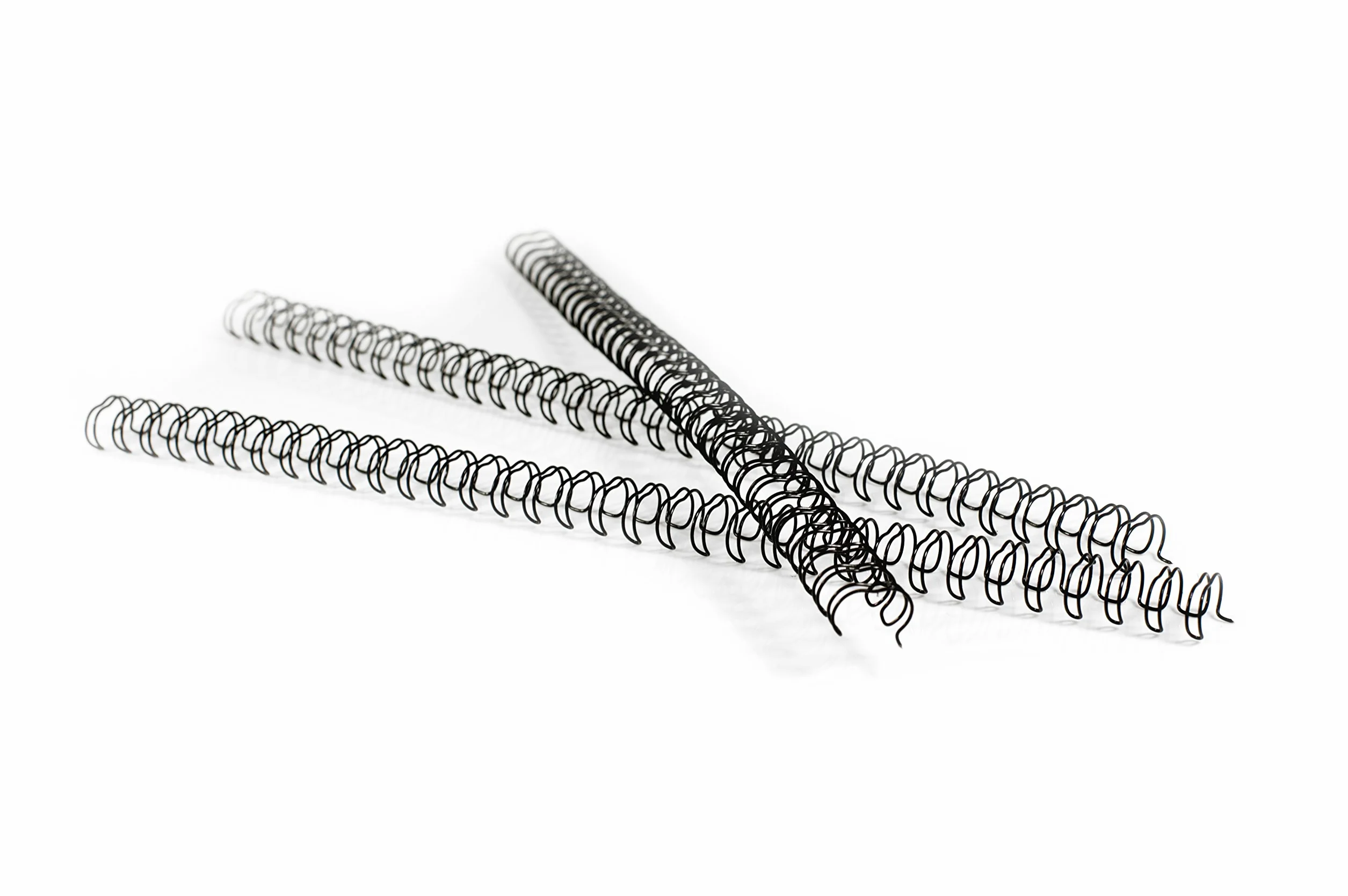 Pavo - Grzbiety drutowe format A4, Średnica 9,5 mm, 34 pętle do bindownicy (3:1), Czarne, 100 szt., oprawa do 80 arkuszy - 8001910