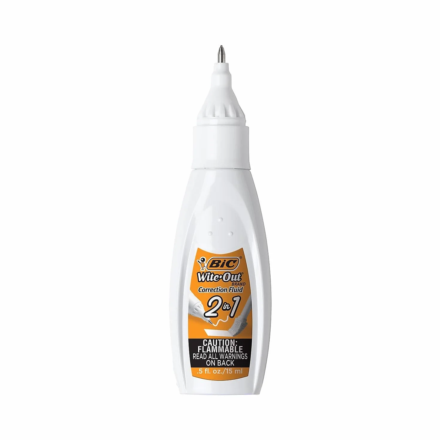 BIC Wite-Out płyn korekcyjny 2 w 1 15 ml