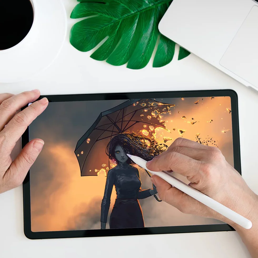 flintronic Końcówki kompatybilne z ołówkiem Apple iPad Pro, 6-pak końcówek zamiennych do Apple Pencil 2. generacji i 1. generacji, końcówki wymienne do iPada Pro iPencil, Macaron