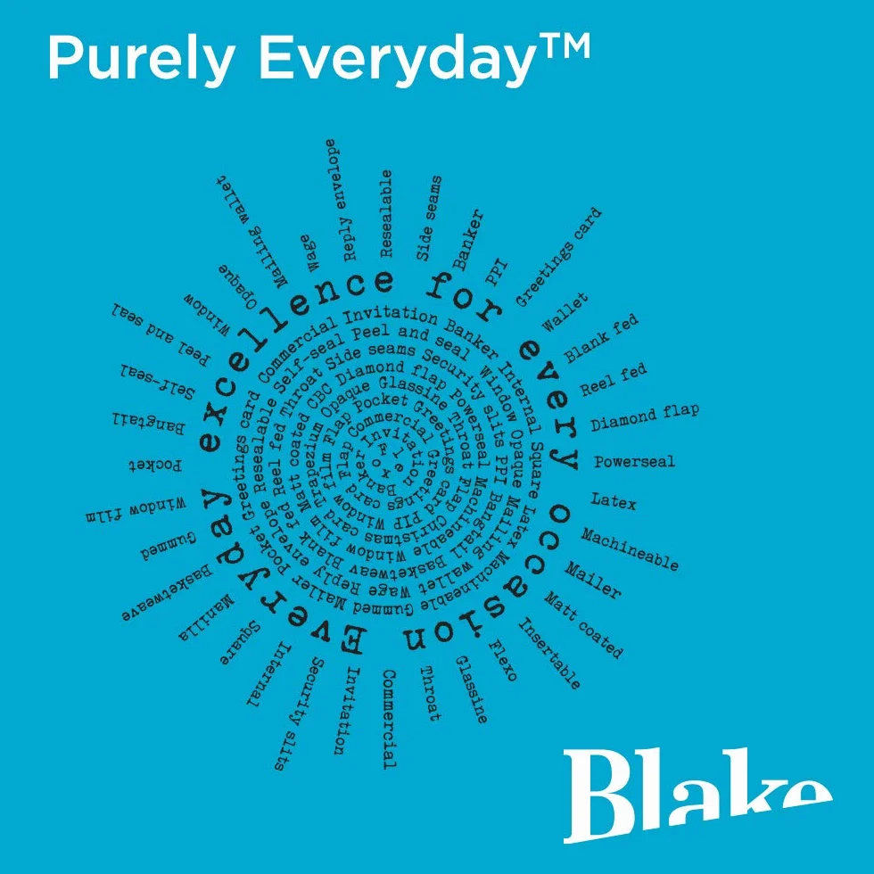 Blake Everyday Kieszeń Samozamykające 324 x 229 mm 90 gsm Biały Pakiet 500