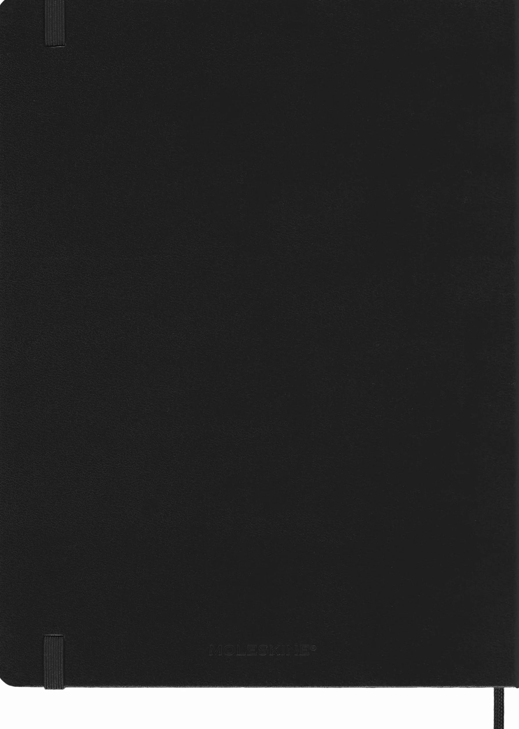 Moleskine Pro Wochen Notizkalender 2026 Pro XL 1 Wo 2 Seiten vertikal fester Einband Schwarz