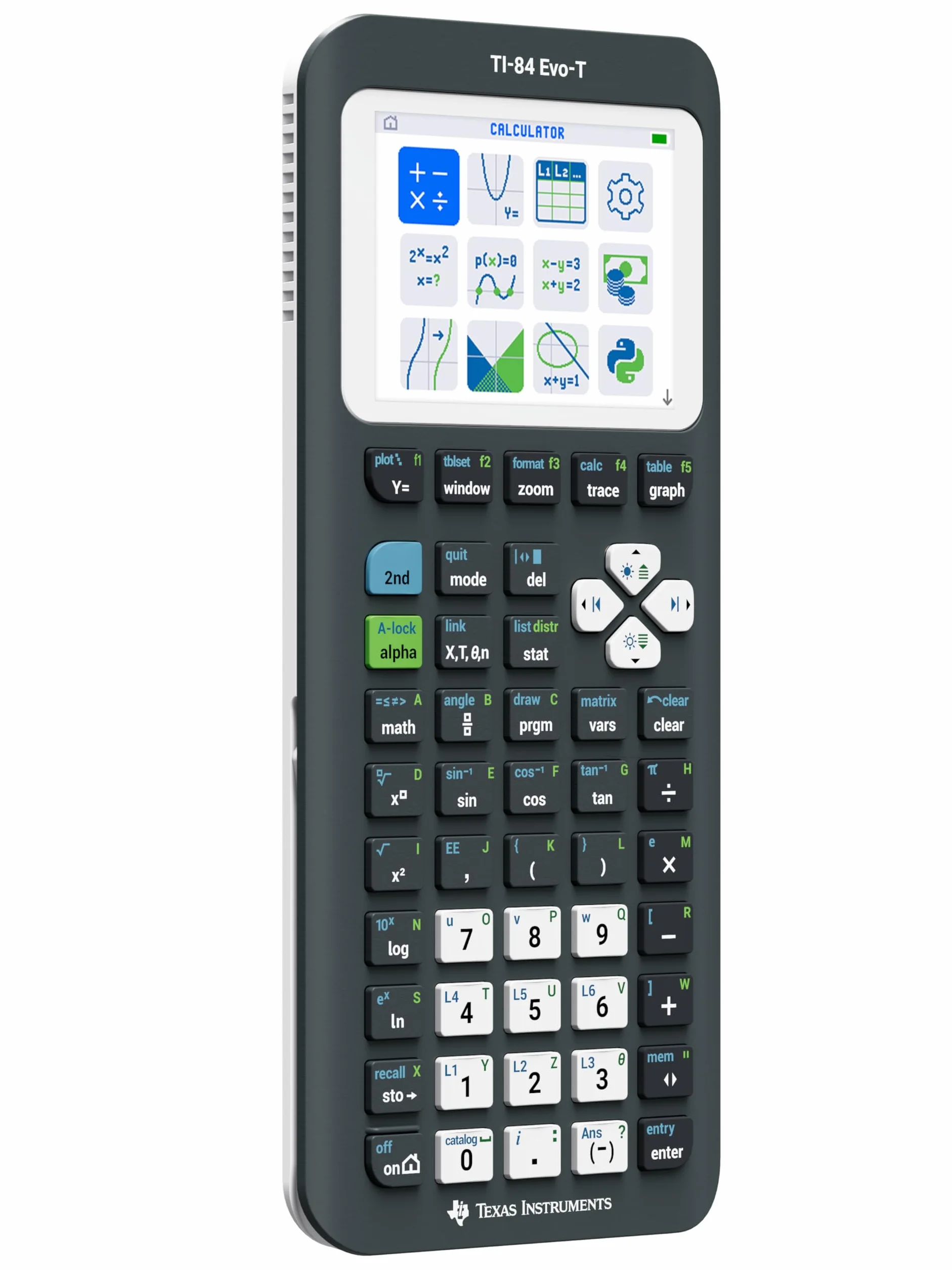 Texas Instruments TI-84 Evo-T kalkulator graficzny Python USB-C