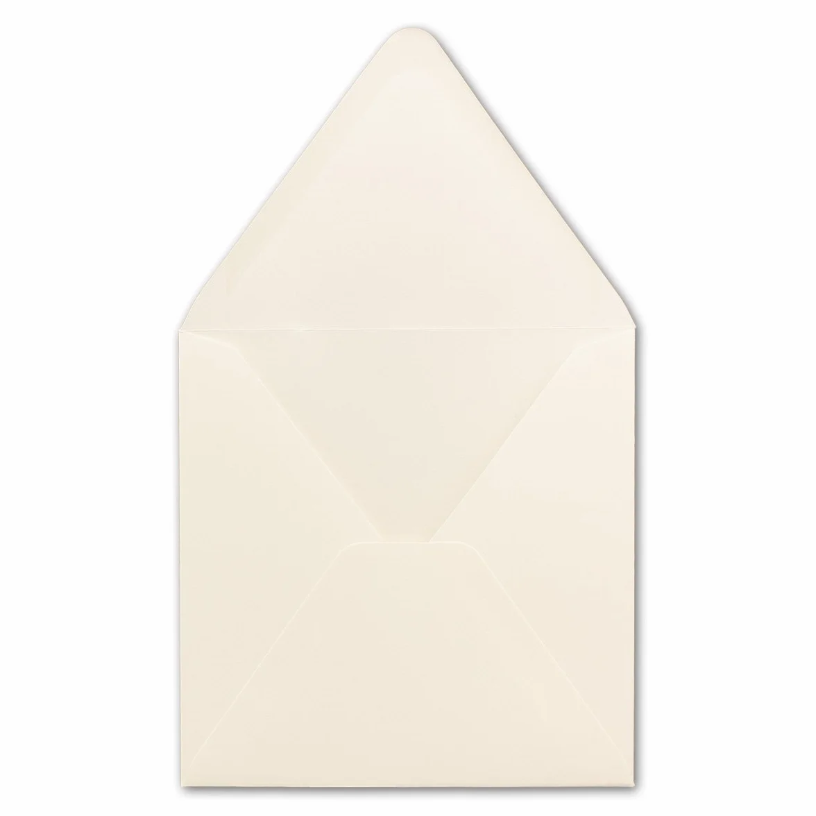 Koperty kwadratowe 15x15 cm kremowo-białe 120 g/m² opakowanie 25 sztuk