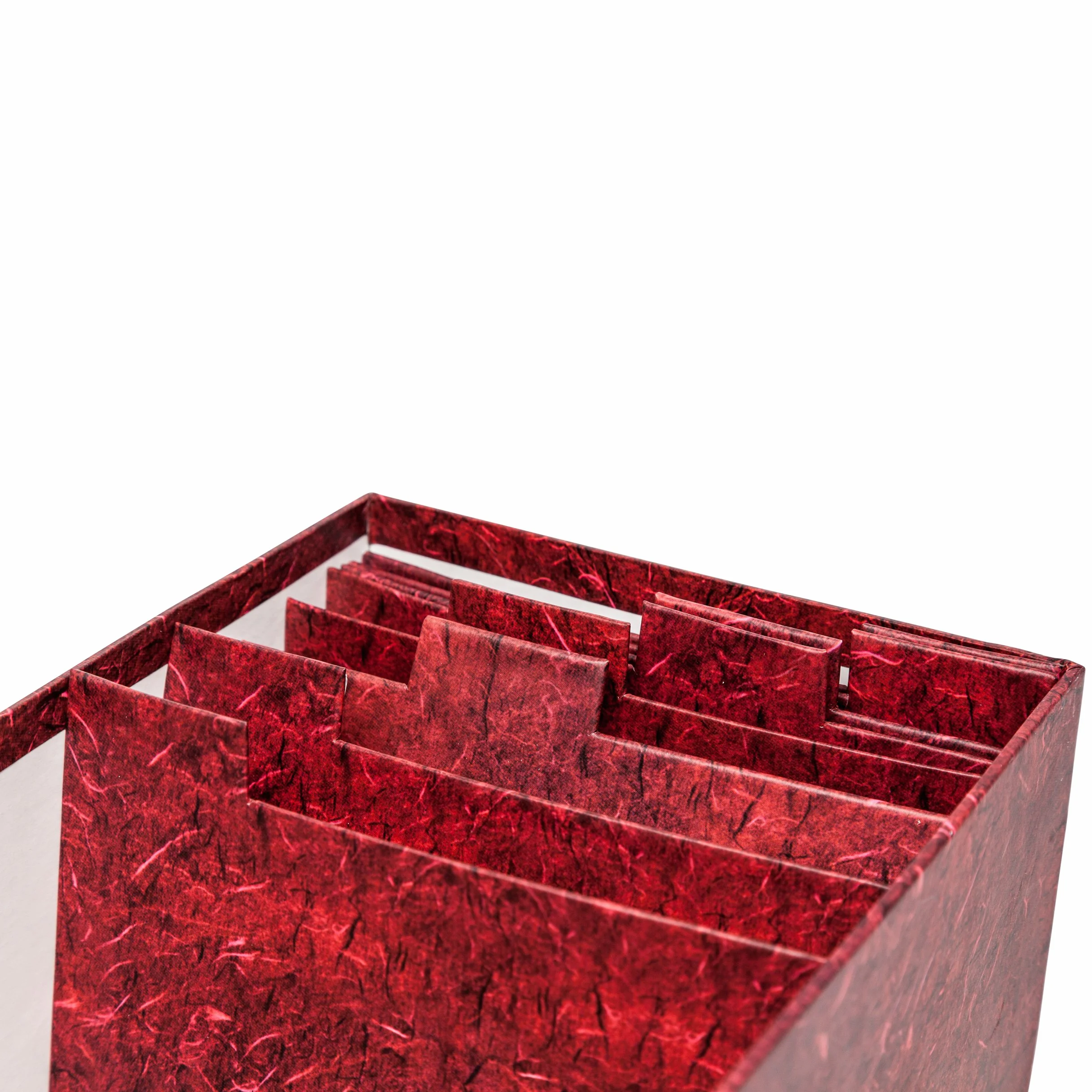 The Photo Album Company Pudełko do przechowywania zdjęć mieści 700 zdjęć w kolorze czerwonym na zdjęcia 4 x 6 ALBOX700RED