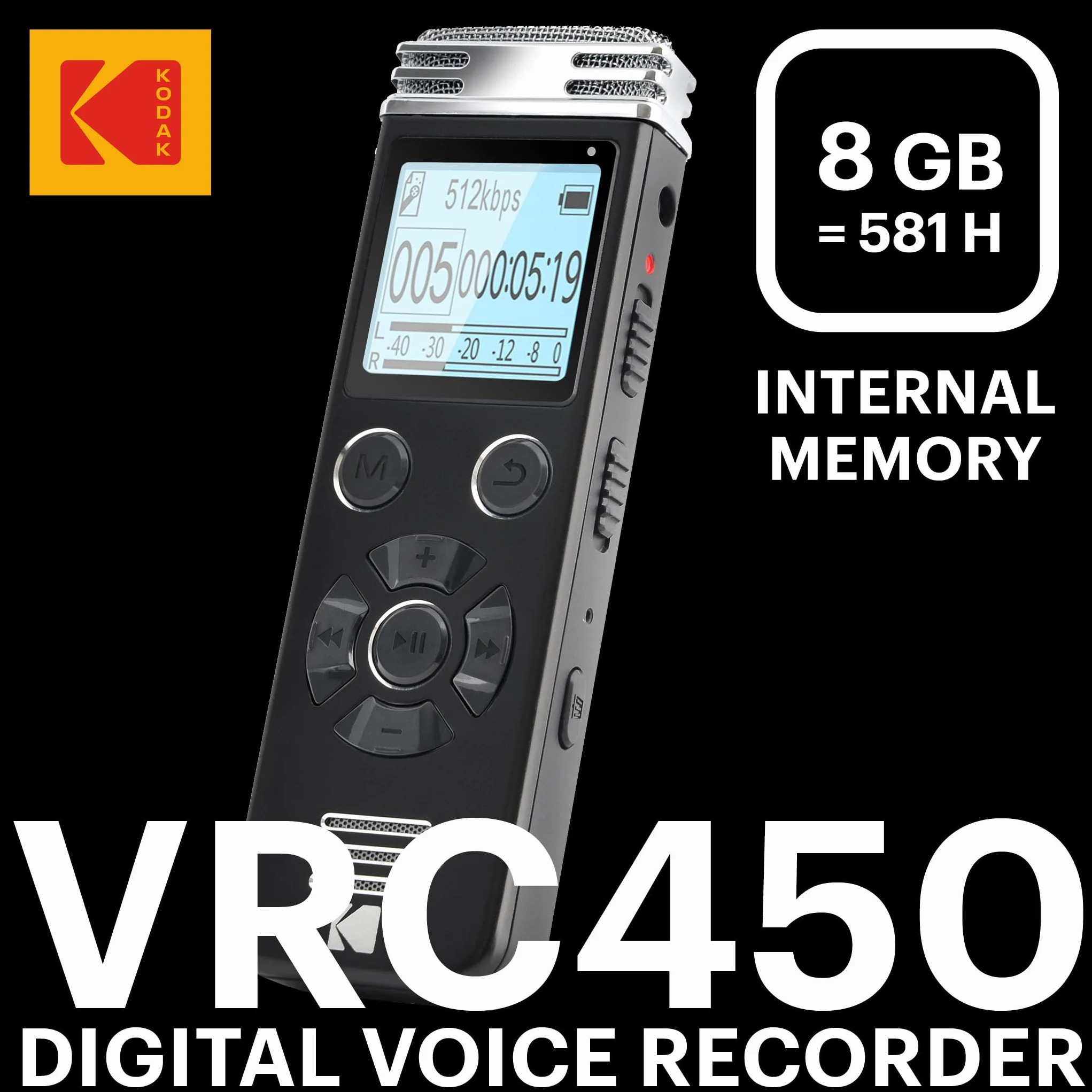 KODAK VRC Dyktafon cyfrowy kompaktowy
