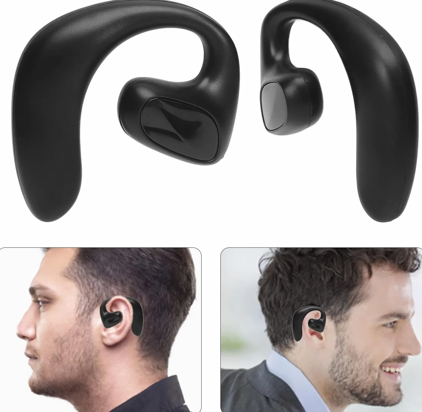 Tłumacz Języka Słuchawki Douszne, Zestaw Słuchawkowy Bluetooth M8 Obsługuje 144 Języki Dwukierunkowe Języki Tłumaczenia w Czasie Rzeczywistym Tłumacz Mowy Słuchawki do Nauki