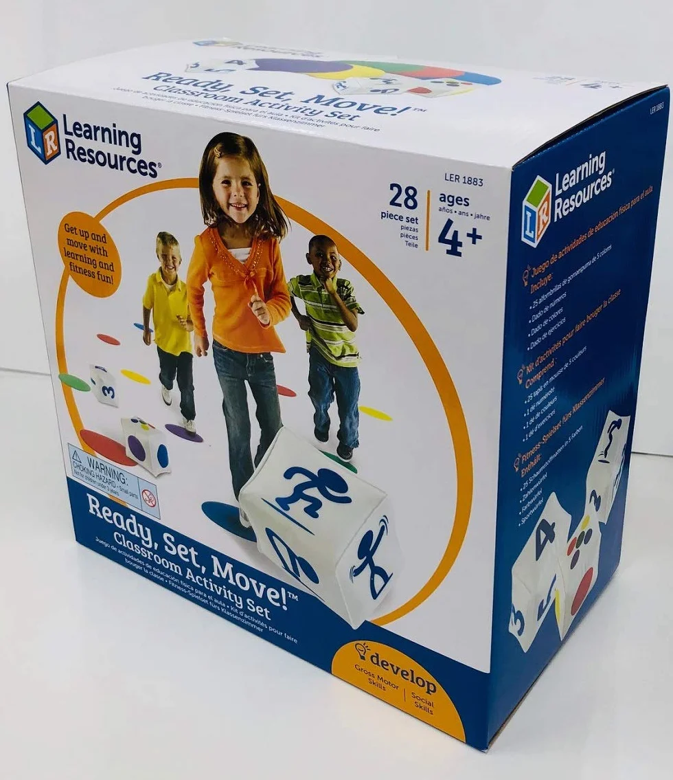 Learning Resources Ready, Set, Move! Klasa Aktywność Zestaw