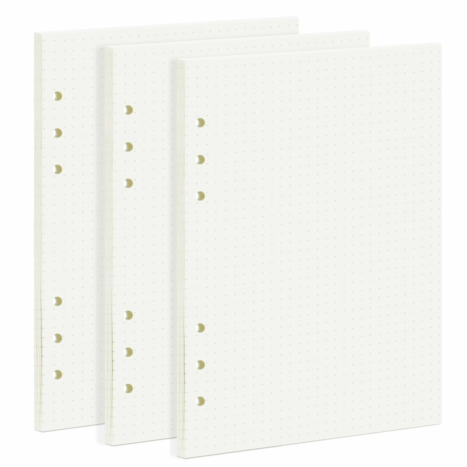 Planner Wkłady z Kropkami Papier A5 6 Otworów Notatnik Bullet Journals 135 Arkuszy