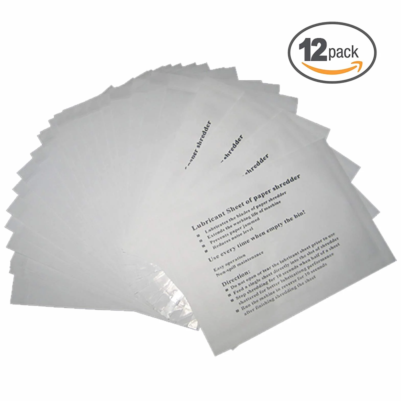 VANRA Papier olejowy do niszczarki 12 sztuk